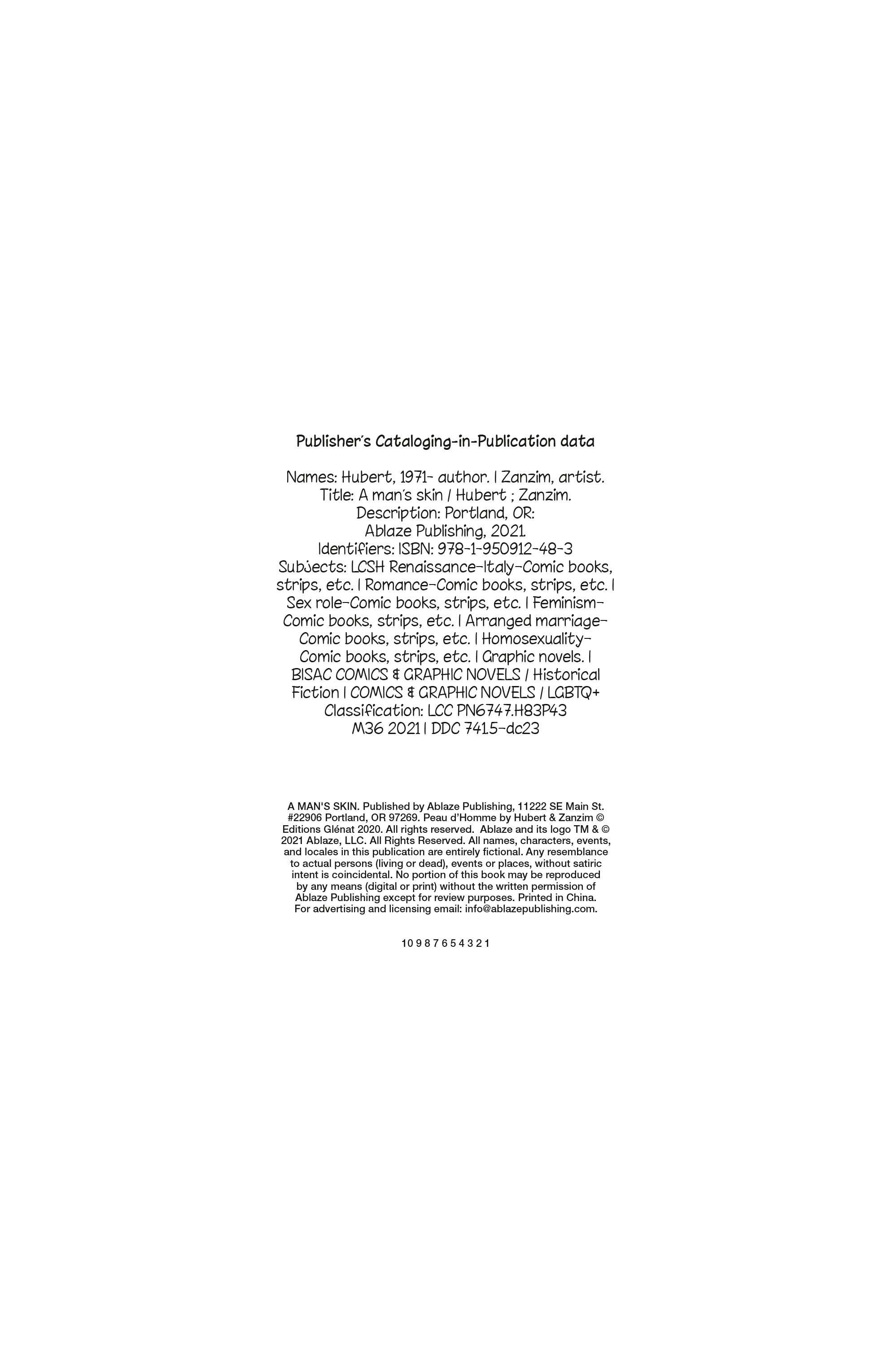 Read online A Man's Skin comic -  Issue # TPB (Part 1) - 3