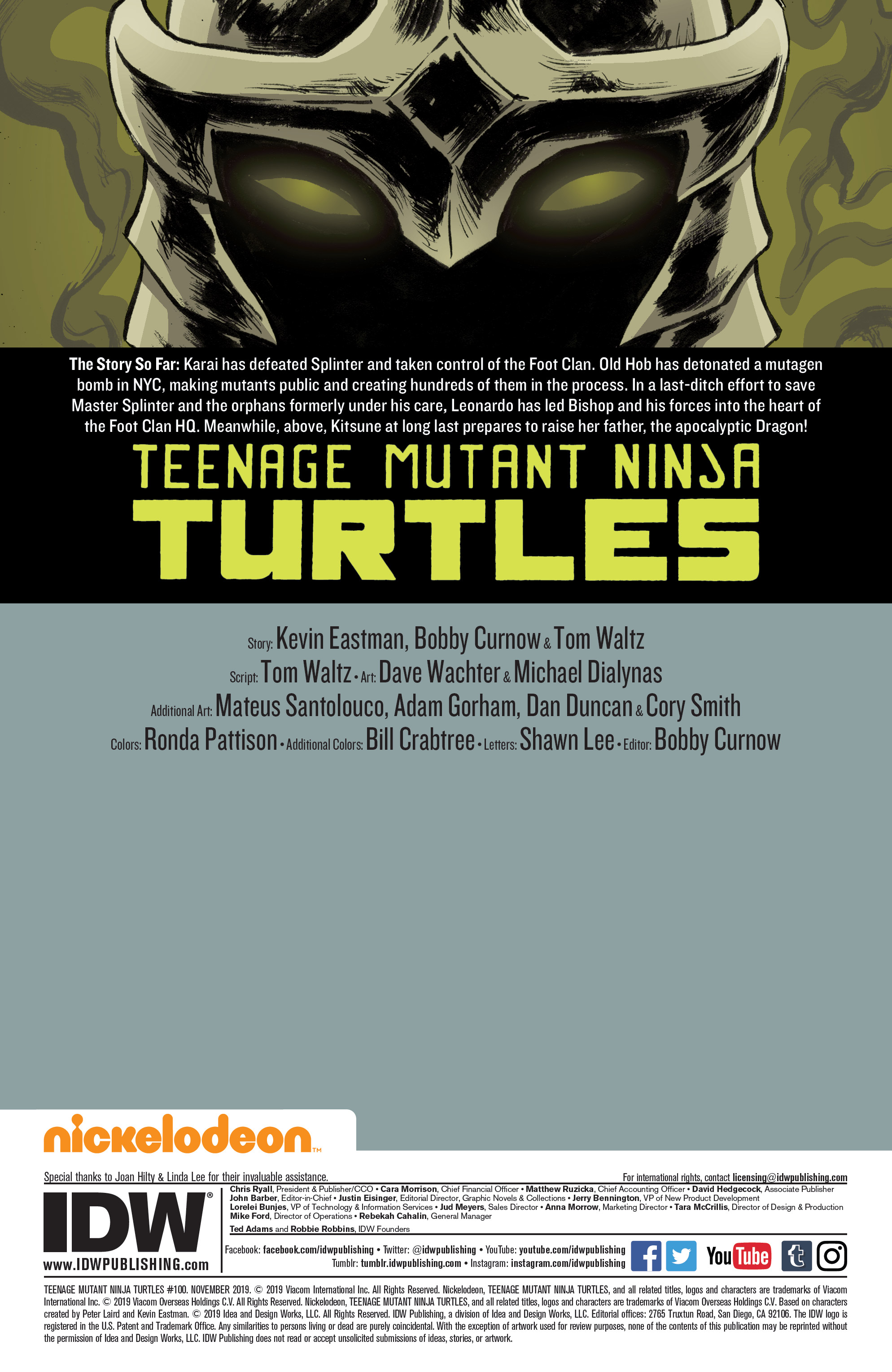 Read online Teenage Mutant Ninja Turtles (2011) comic -  Issue #100 - 2
