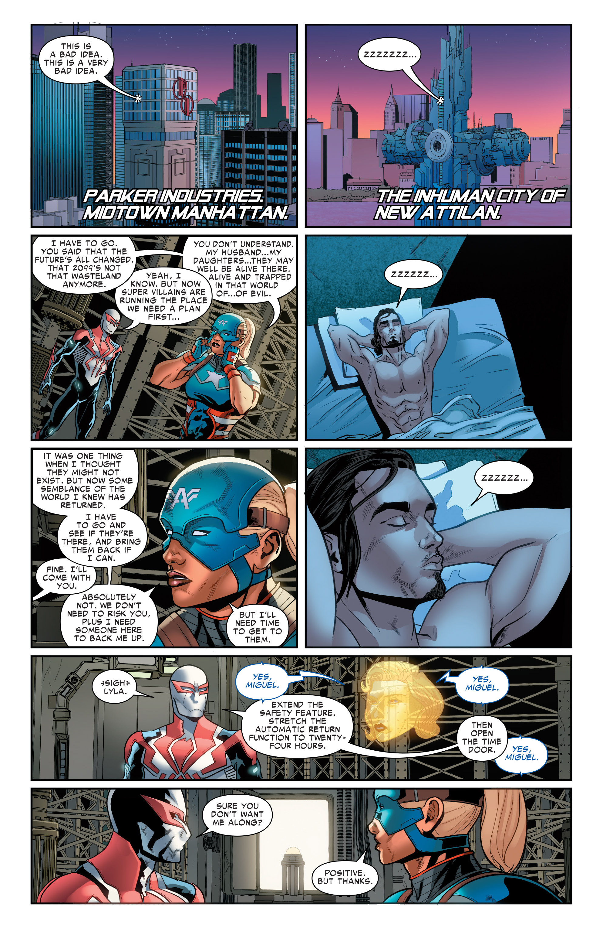 Read online Spider-Man 2099 (2015) comic -  Issue #13 - 2