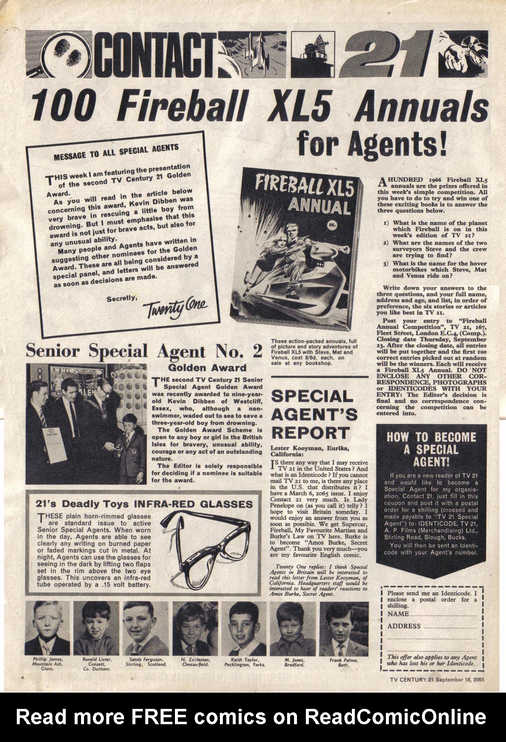 Read online TV Century 21 (TV 21) comic -  Issue #35 - 6