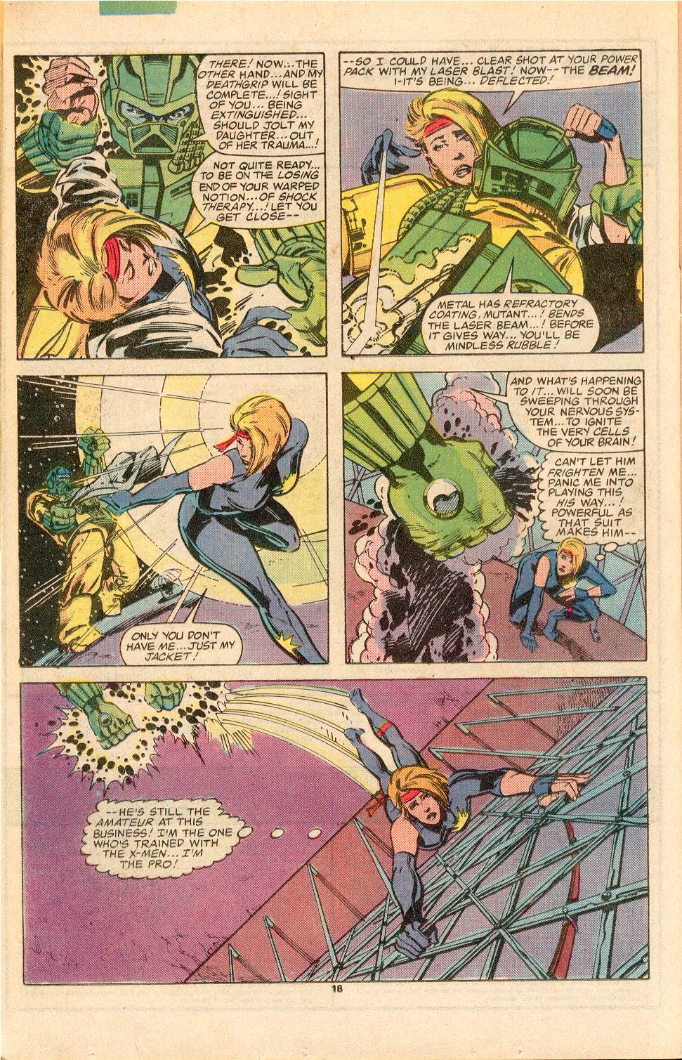 Read online Dazzler (1981) comic -  Issue #39 - 19