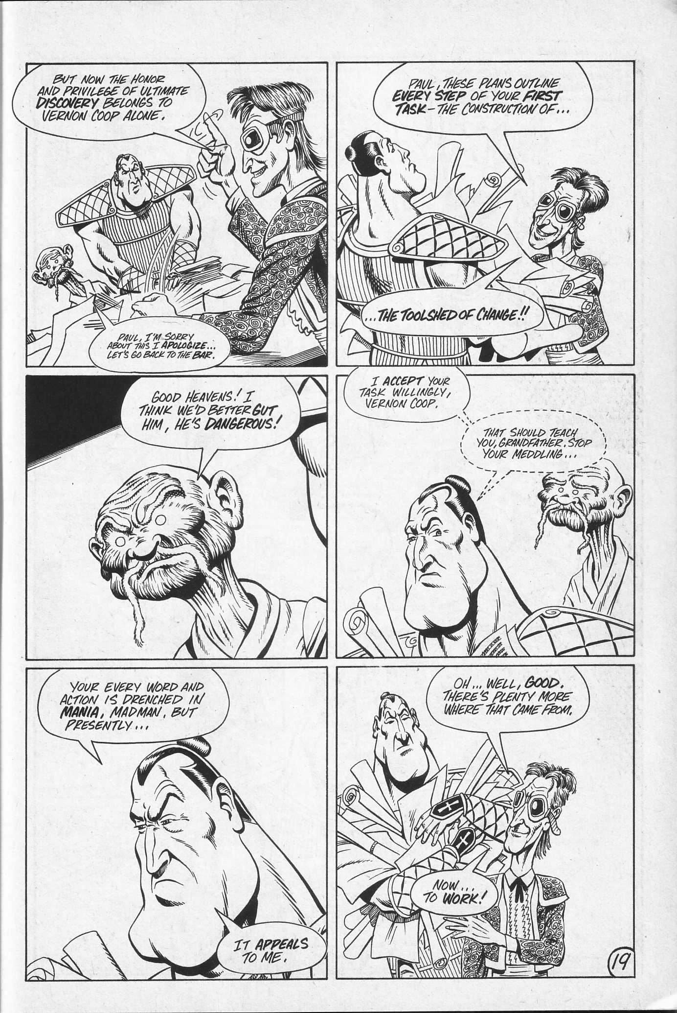 Read online Paul the Samurai (1991) comic -  Issue # TPB - 85