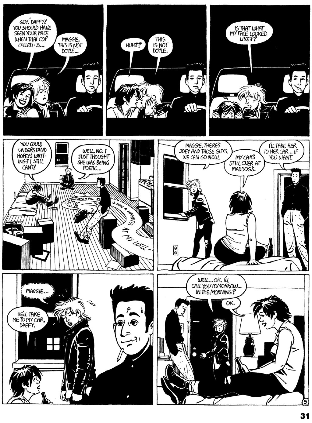 Read online Love and Rockets (1982) comic -  Issue #24 - 33