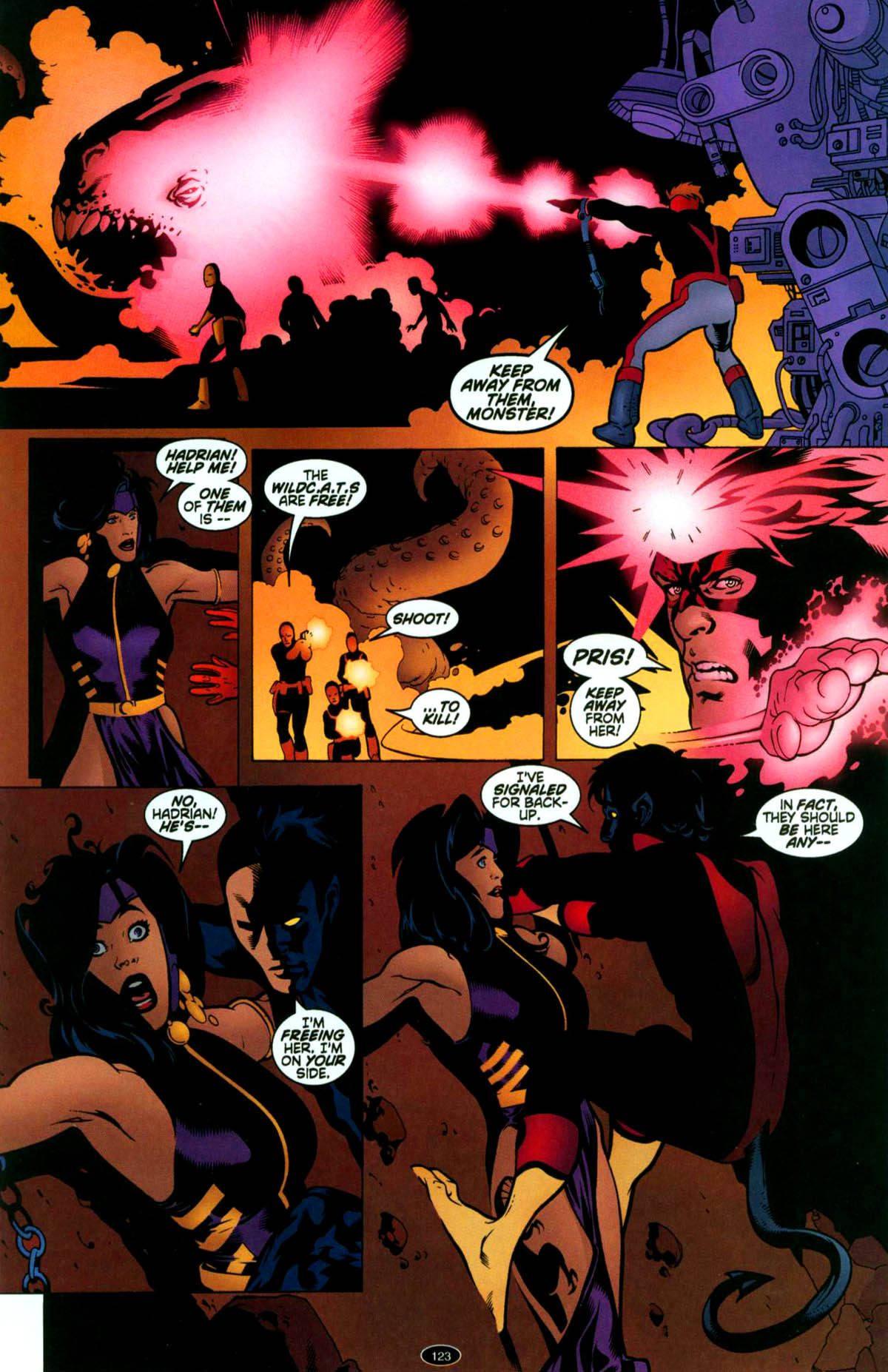 Read online WildC.A.T.s/X-Men comic -  Issue # TPB - 120