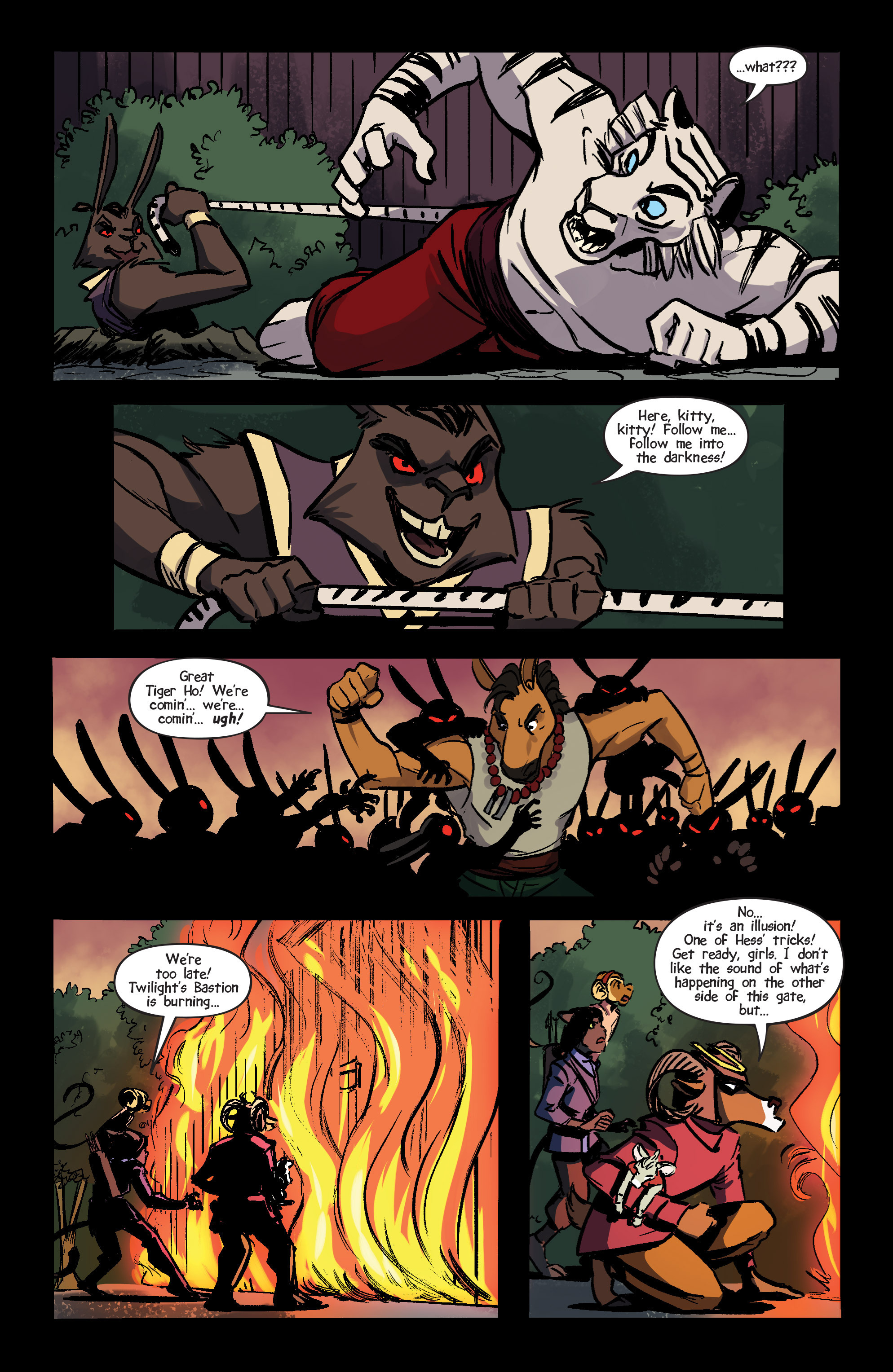 Read online The Mighty Zodiac comic -  Issue #6 - 7