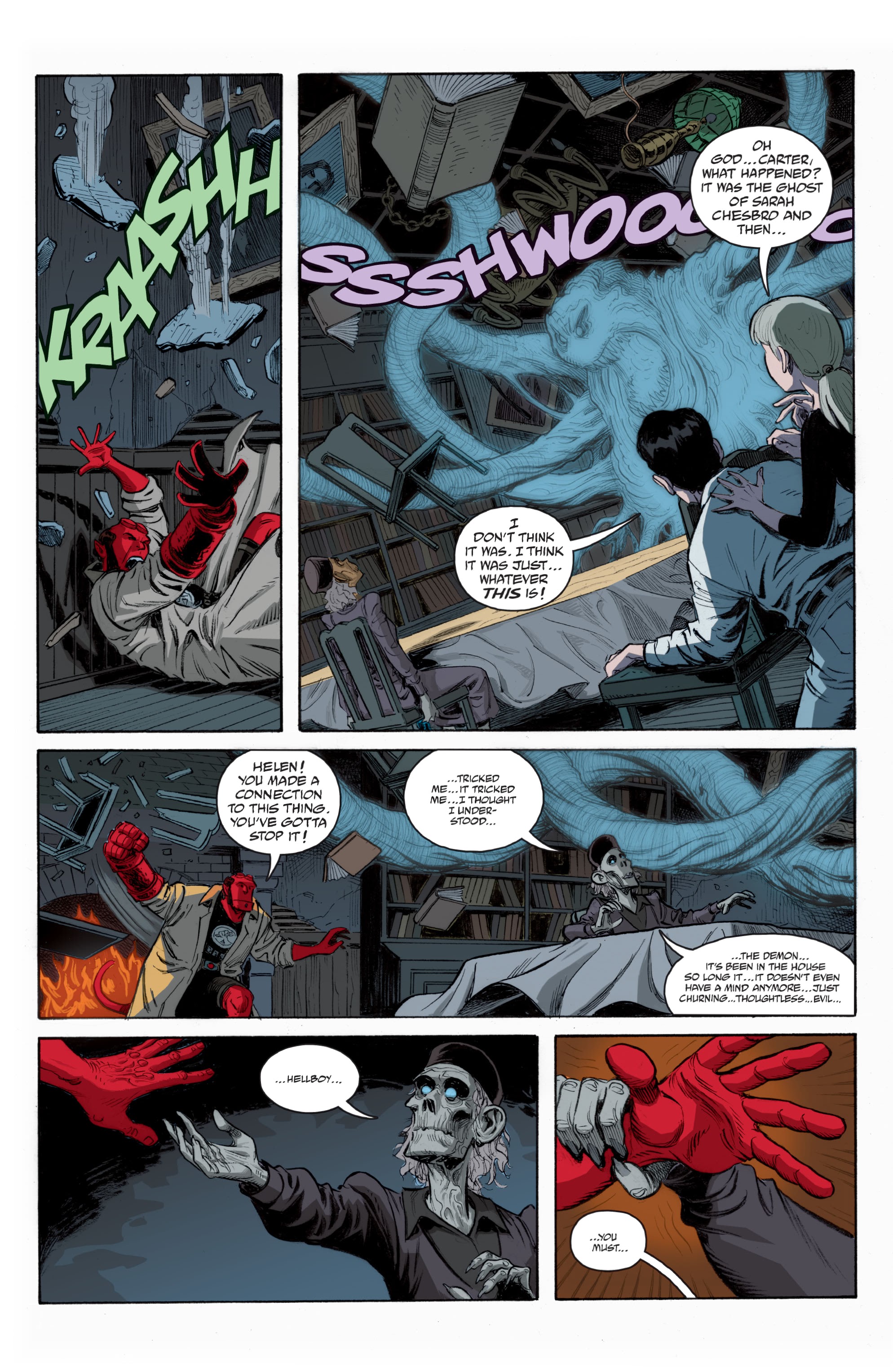 Read online Hellboy and the B.P.R.D.: The Secret of Chesbro House comic -  Issue #2 - 3