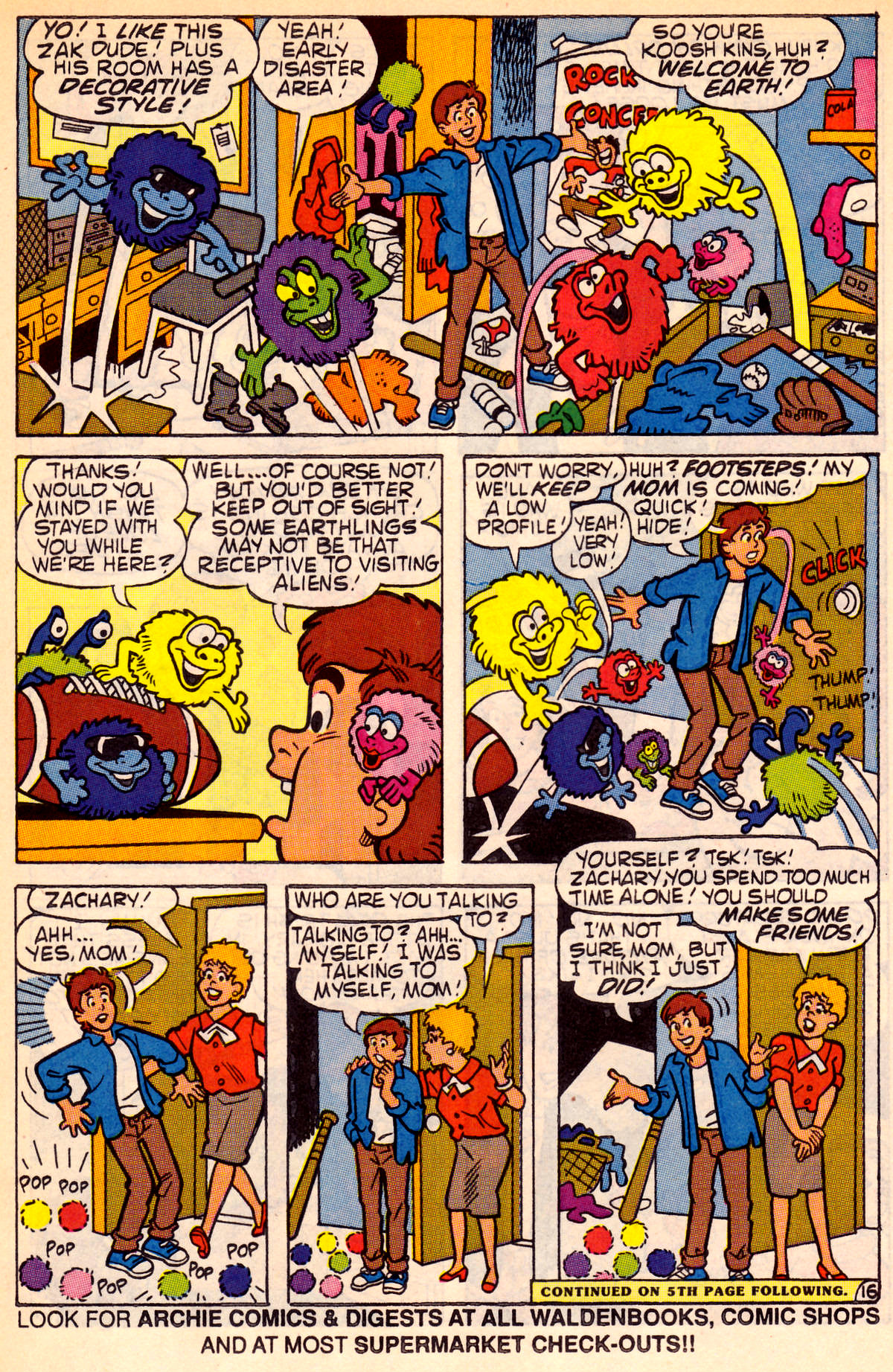 Read online Koosh Kins comic -  Issue #1 - 19