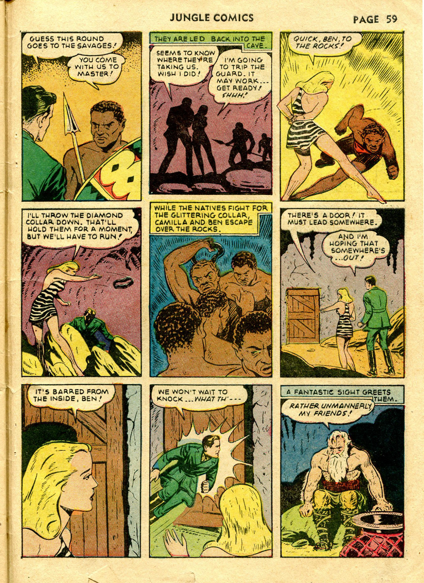 Read online Jungle Comics comic -  Issue #28 - 62