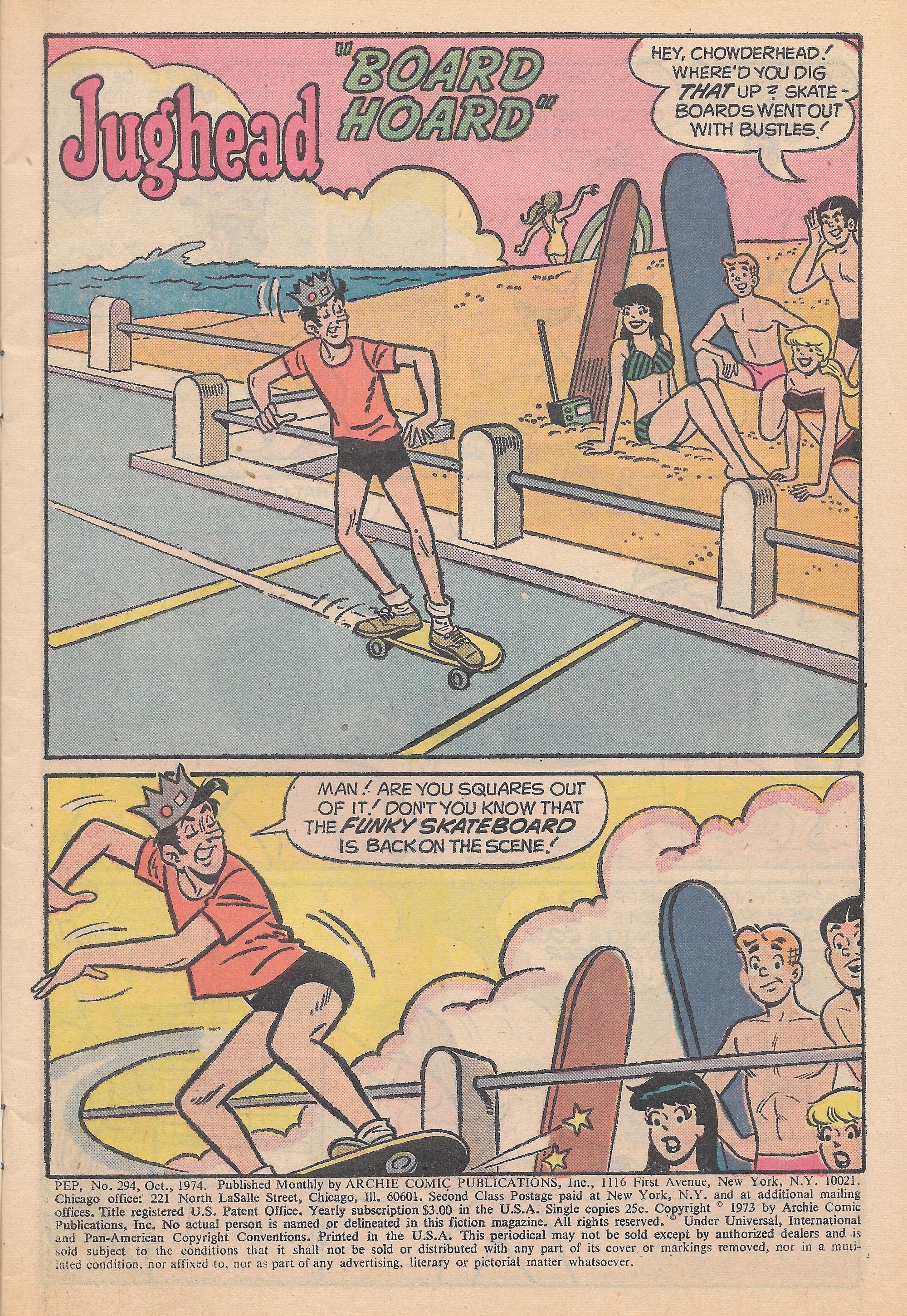 Read online Pep Comics comic -  Issue #294 - 3