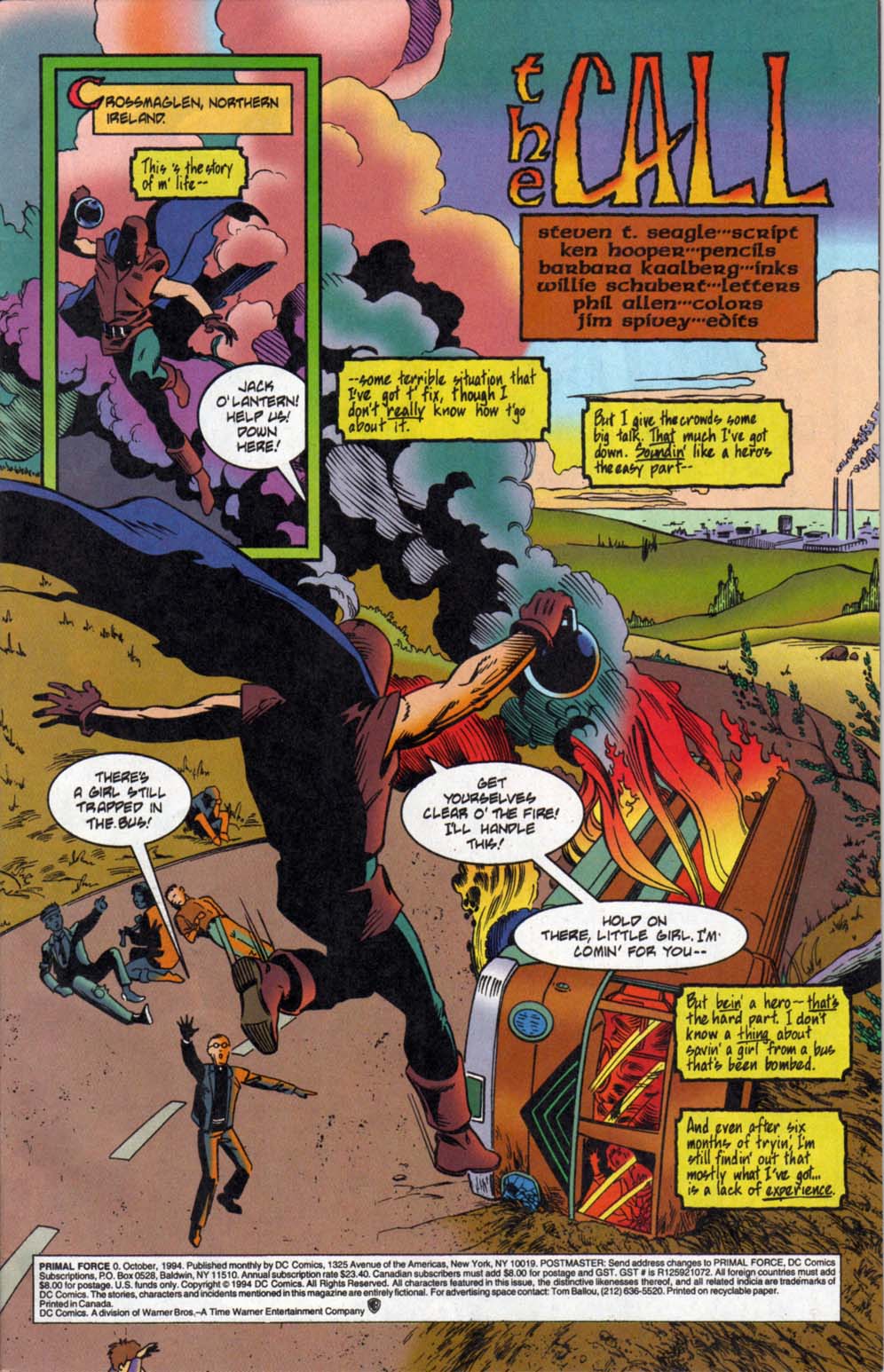 Read online Primal Force comic -  Issue #0 - 2