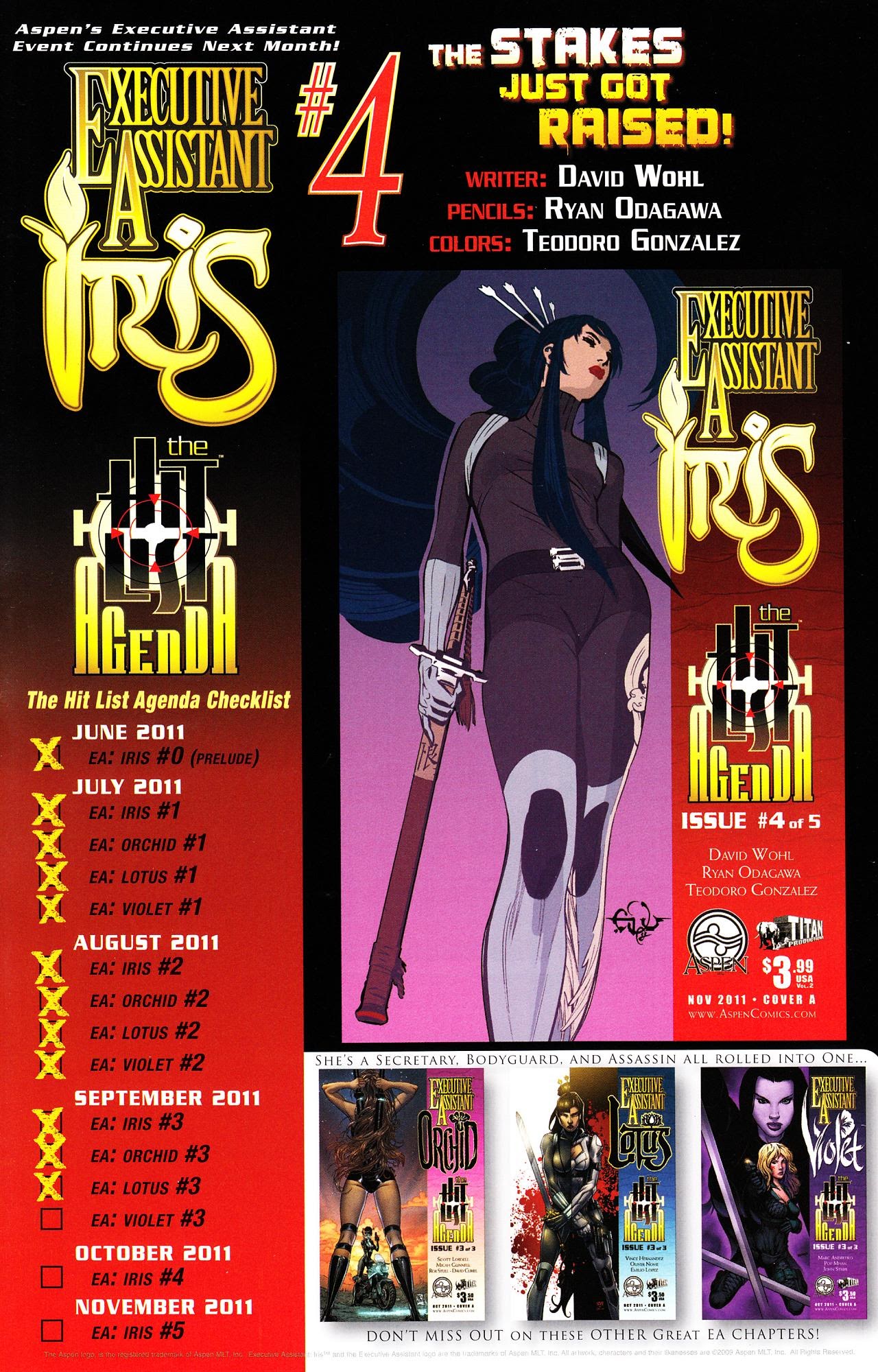 Read online Executive Assistant Lotus comic -  Issue #3 - 26