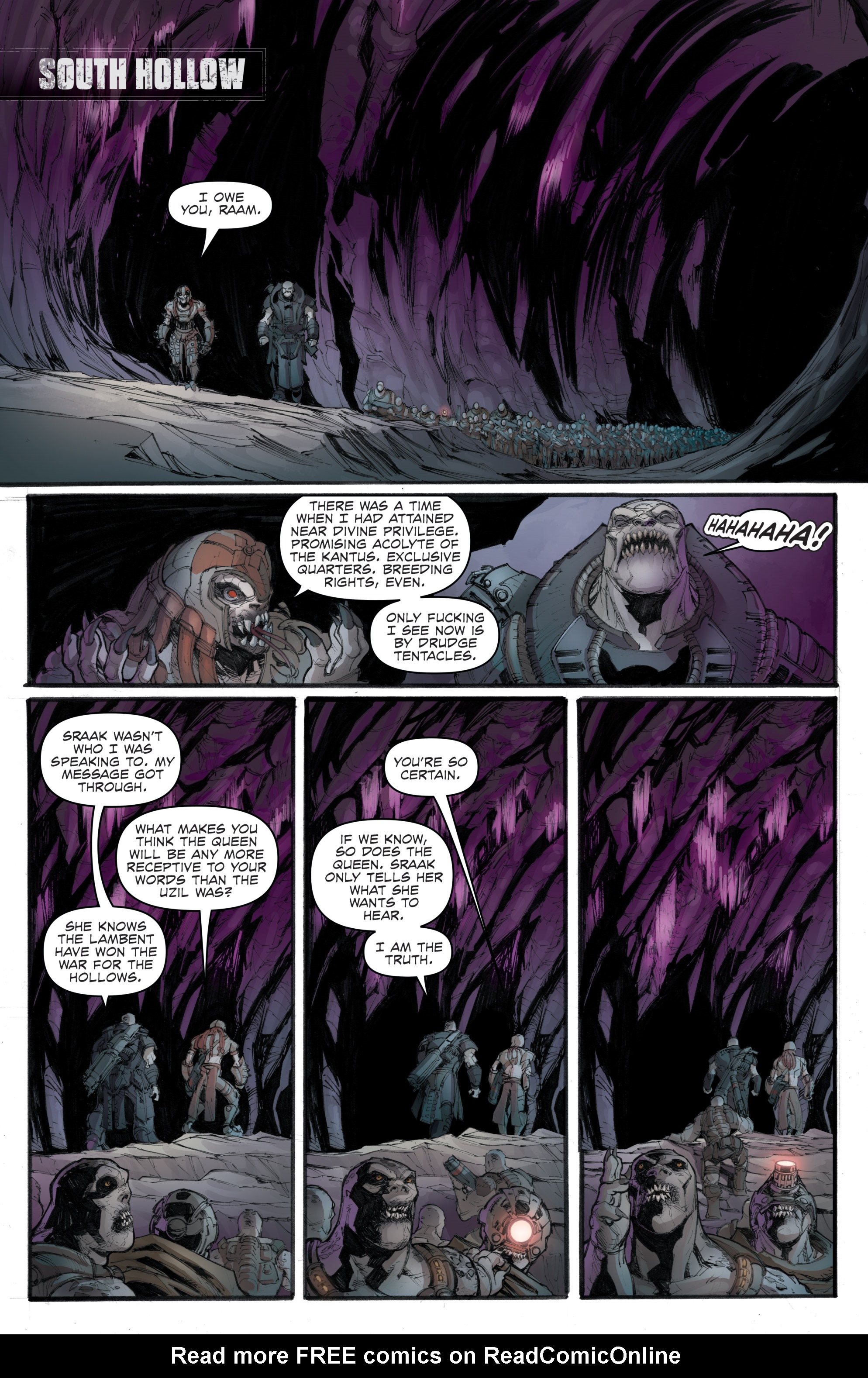 Read online Gears of War: The Rise of RAAM comic -  Issue #1 - 19