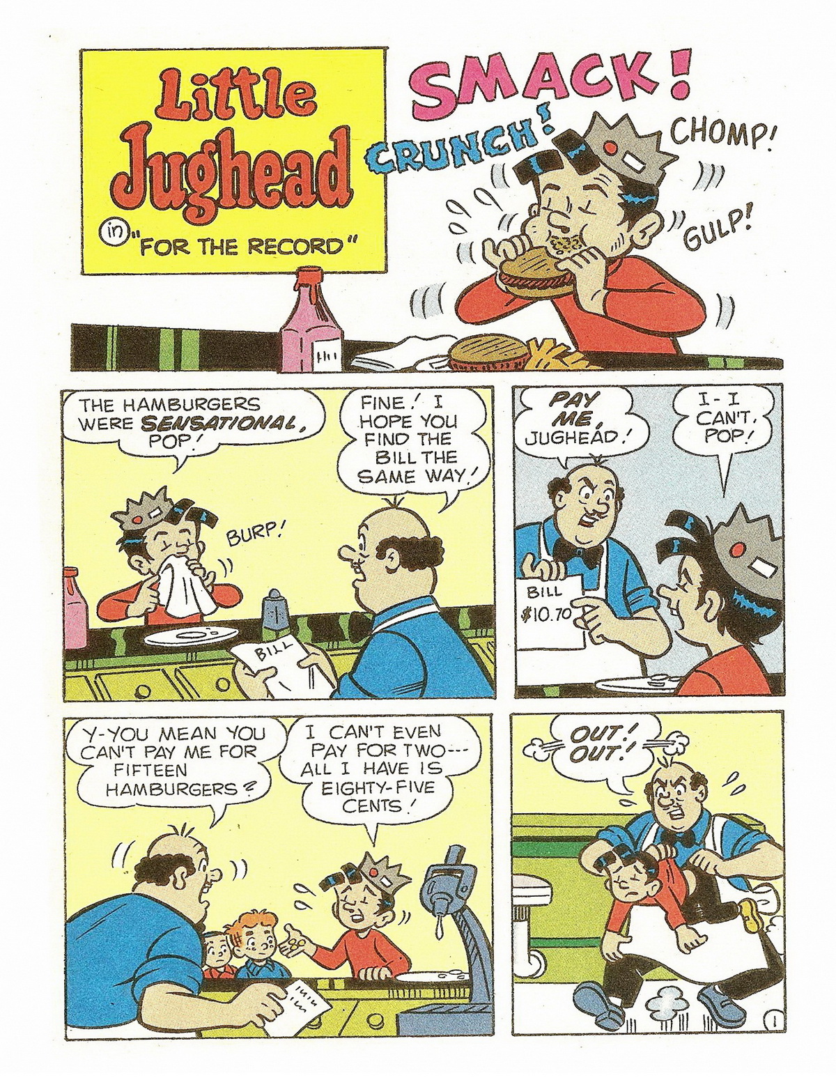 Read online Jughead's Double Digest Magazine comic -  Issue #59 - 70