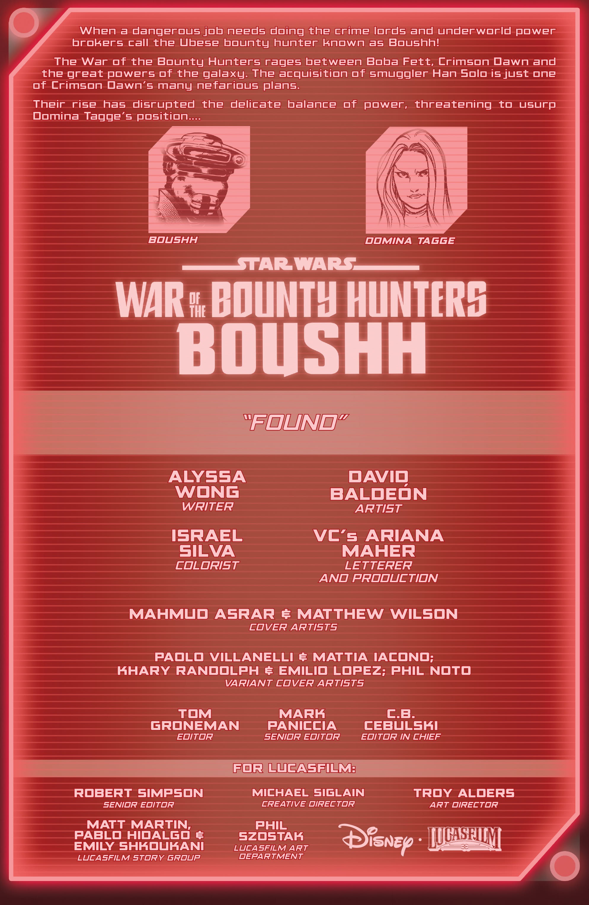 Read online Star Wars: War of the Bounty Hunters - Boushh comic -  Issue # Full - 2