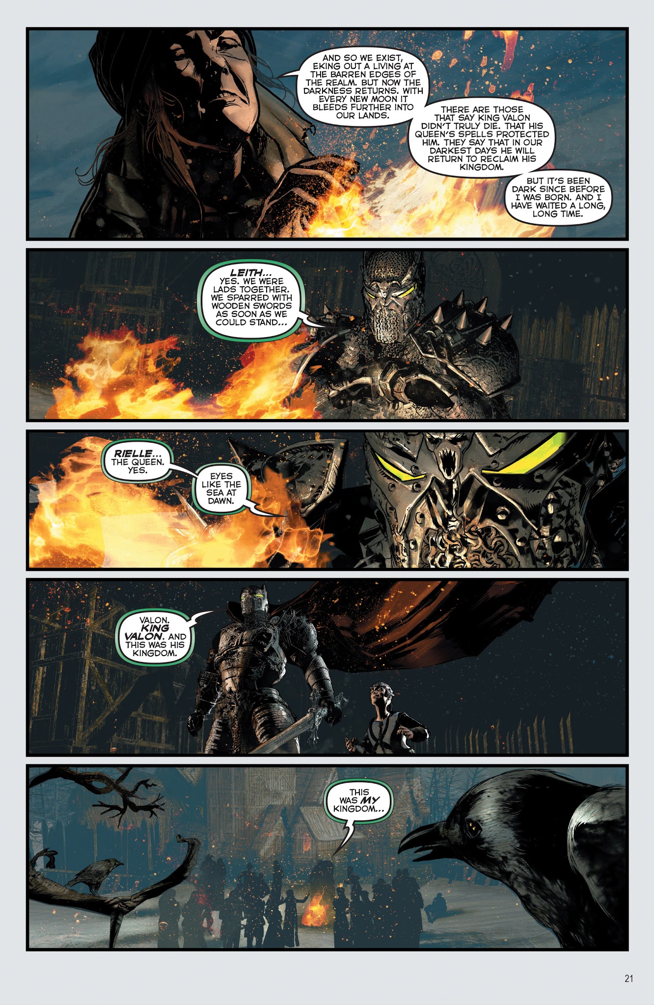 Read online Medieval Spawn and Witchblade comic -  Issue #1 - 23