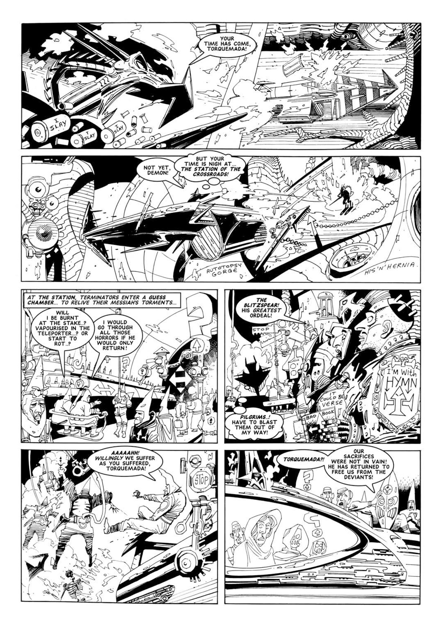 Read online The Complete Nemesis The Warlock comic -  Issue # TPB 3 - 200