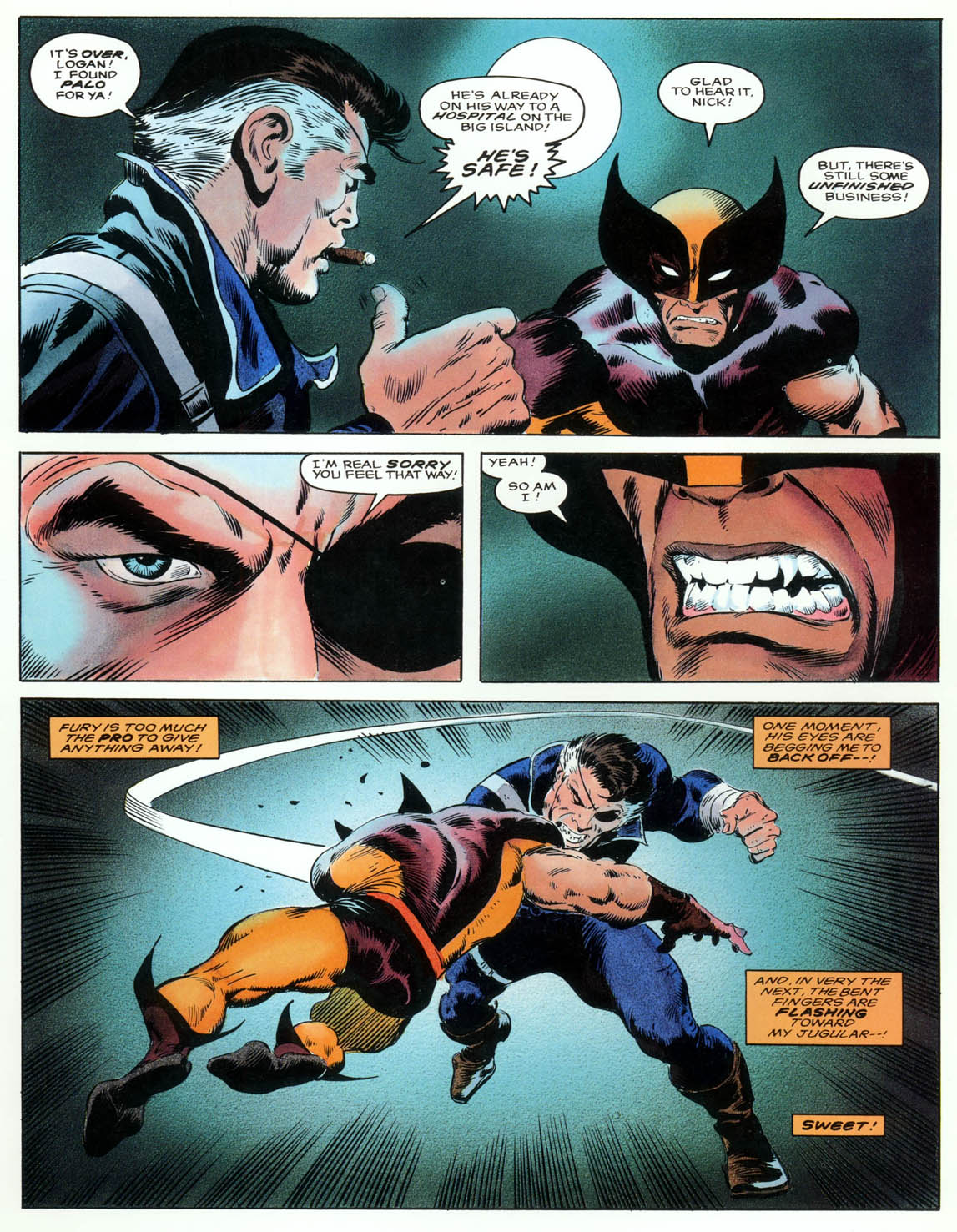 Read online Marvel Graphic Novel comic -  Issue #67 - Wolverine - Bloody Choices - 47