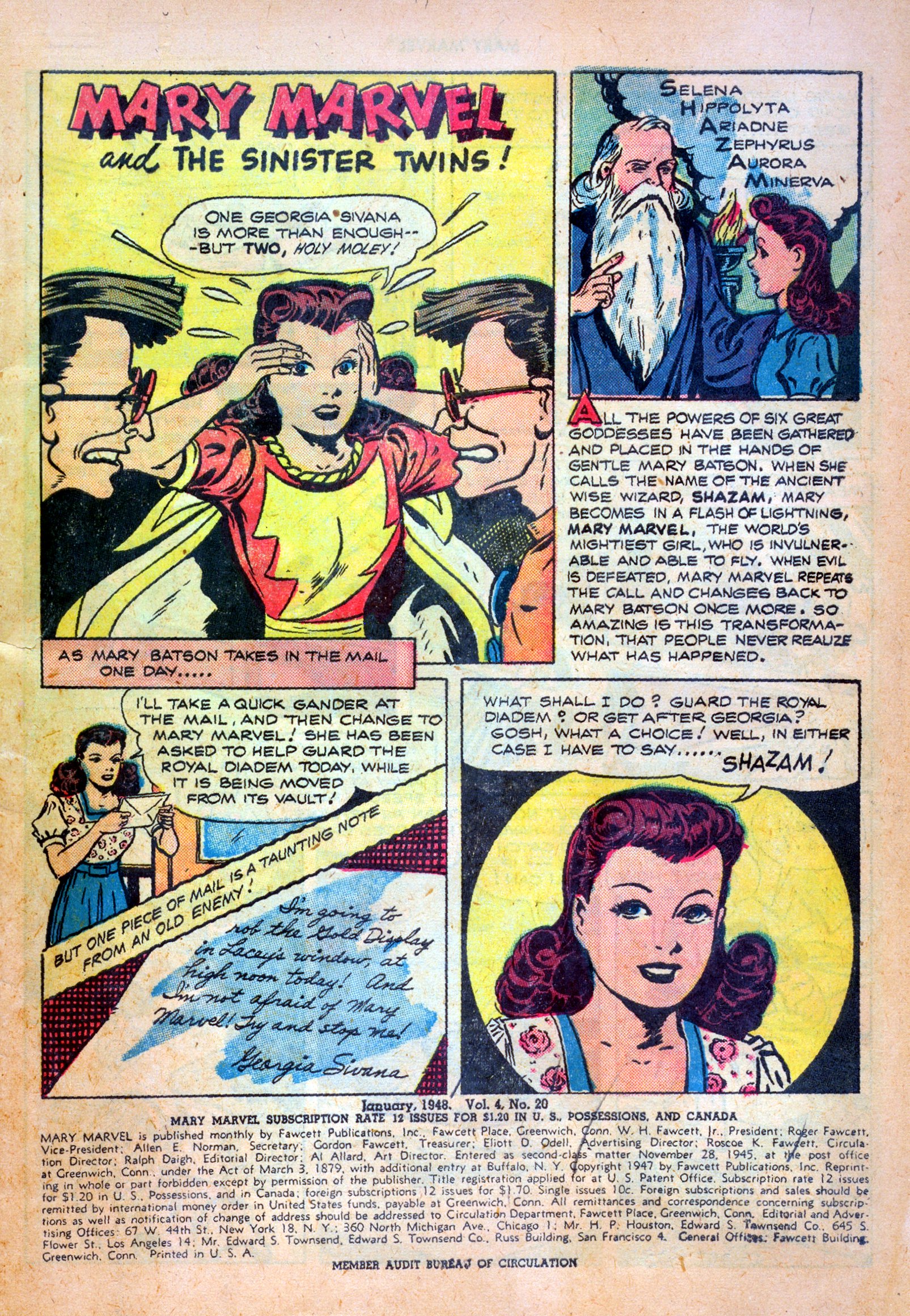 Read online Mary Marvel comic -  Issue #20 - 3