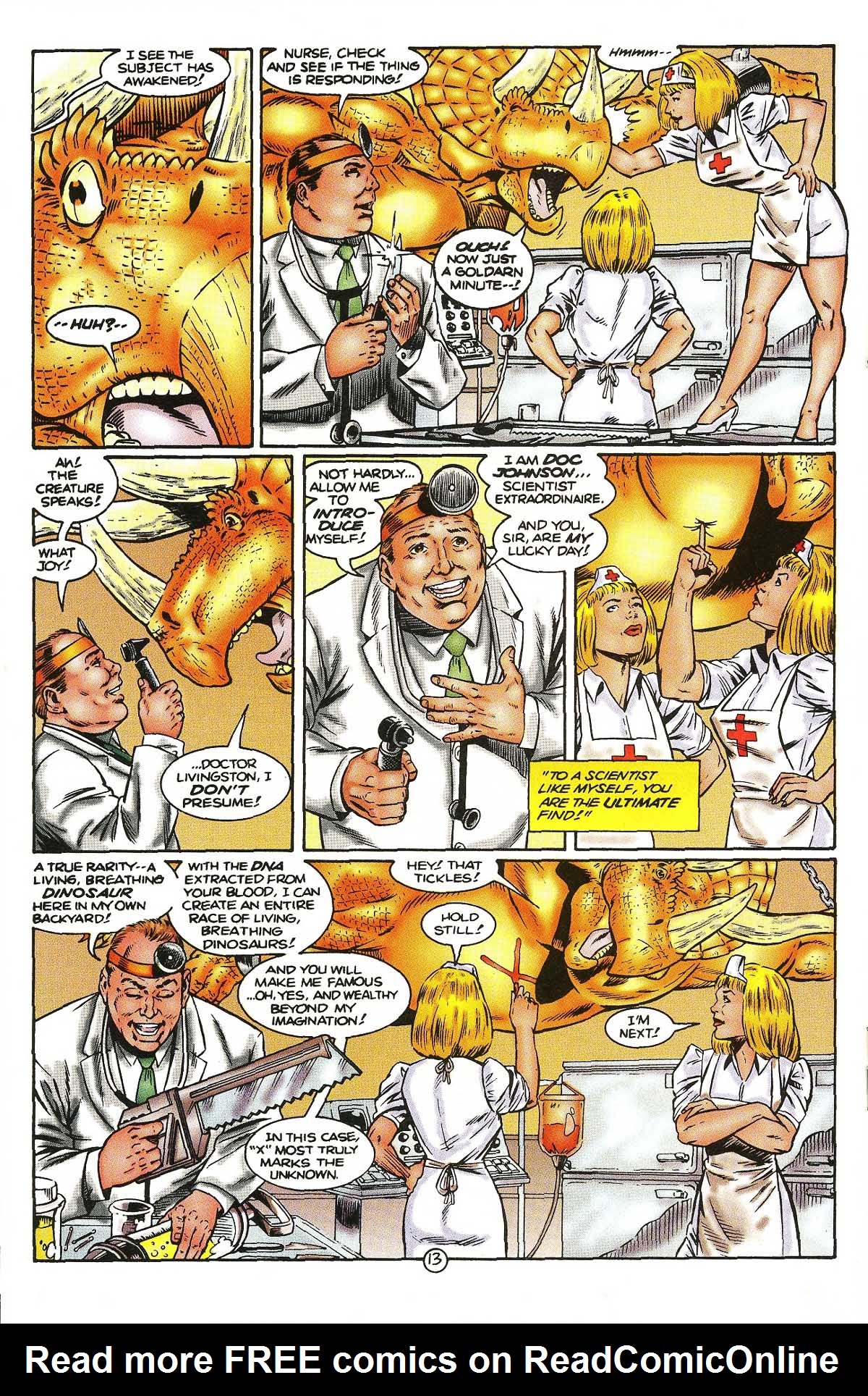 Read online Dinosaurs For Hire comic -  Issue #10 - 17