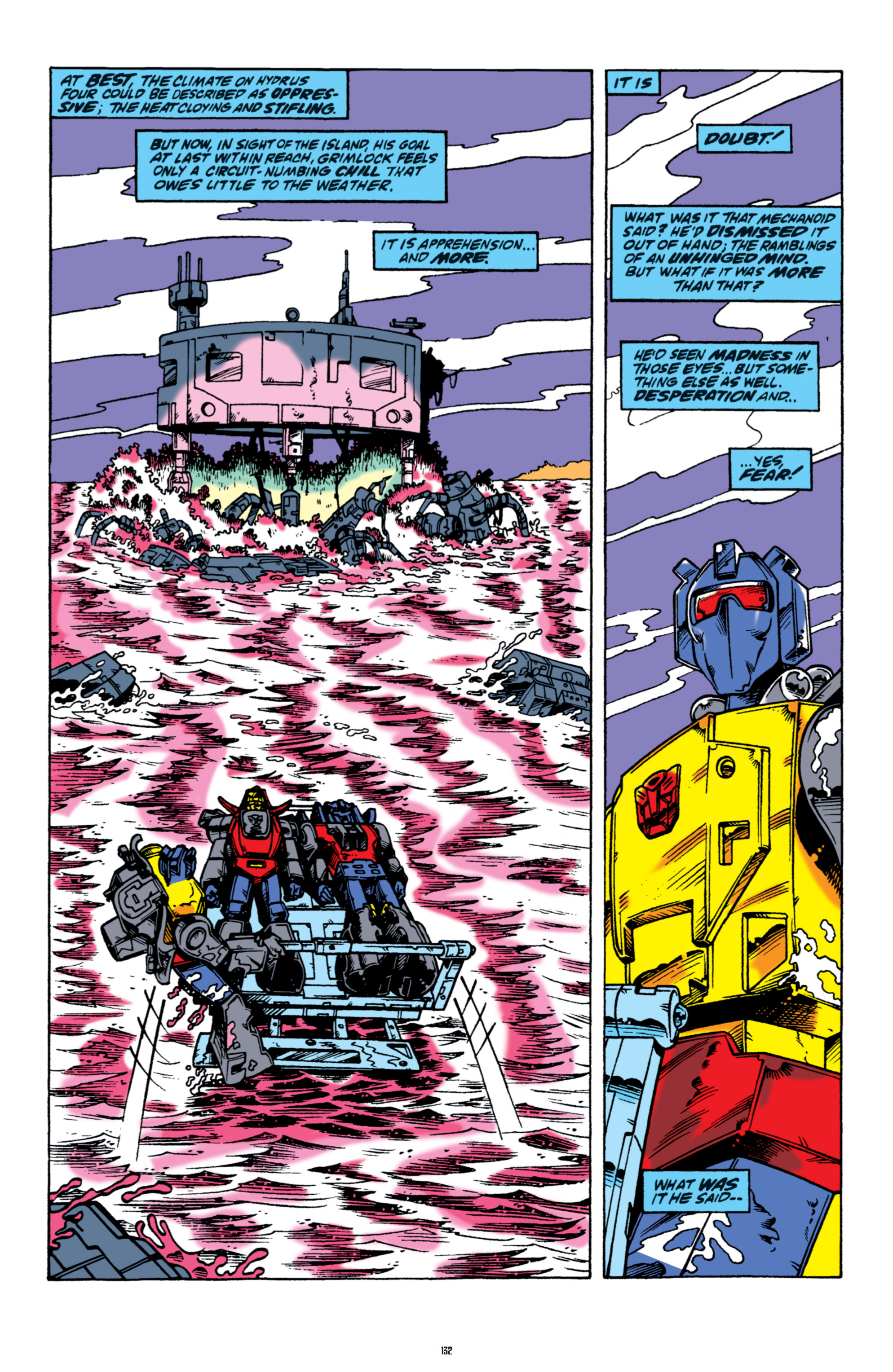 Read online The Transformers Classics comic -  Issue # TPB 6 - 132
