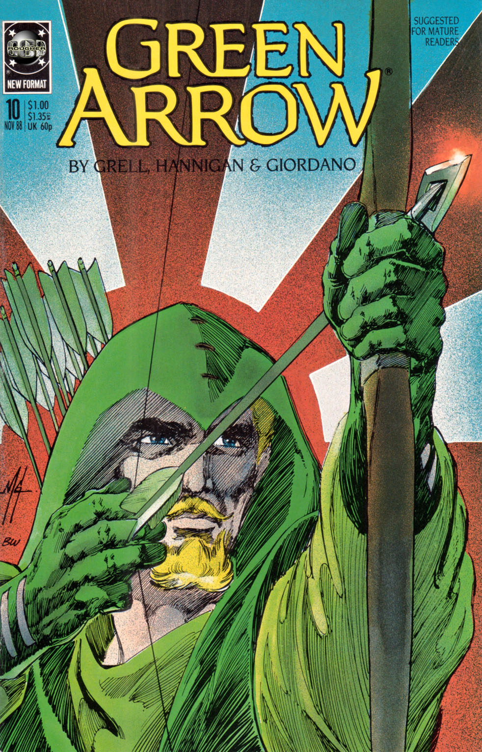 Read online Green Arrow (1988) comic -  Issue #10 - 1
