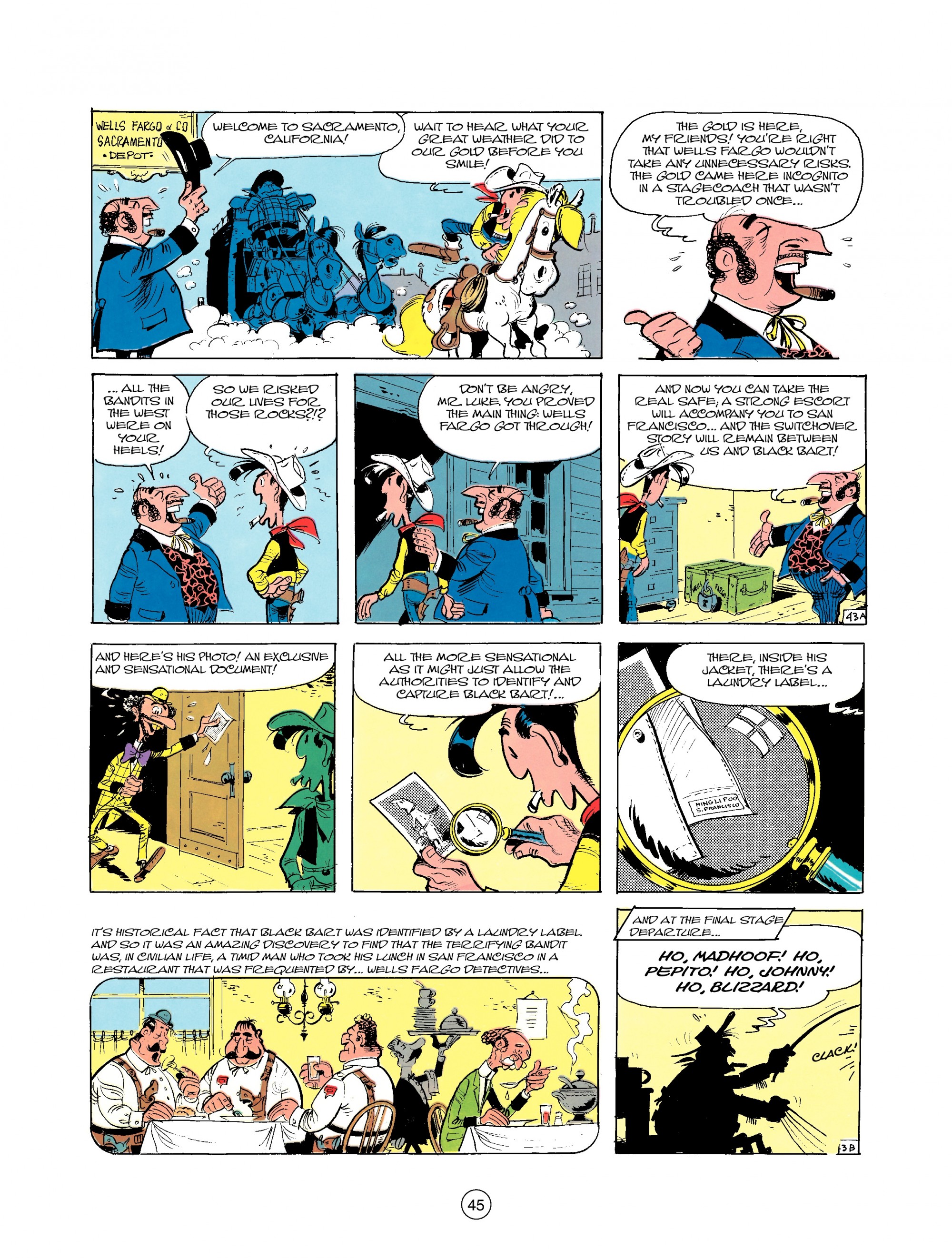 Read online A Lucky Luke Adventure comic -  Issue #25 - 45