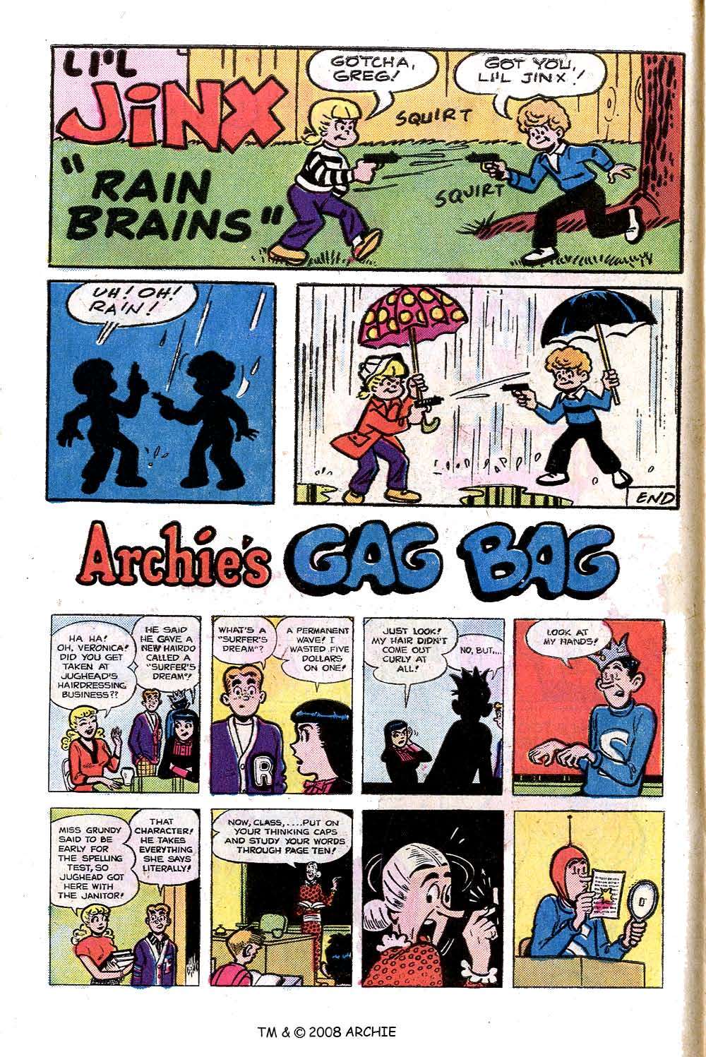 Read online Jughead (1965) comic -  Issue #252 - 10