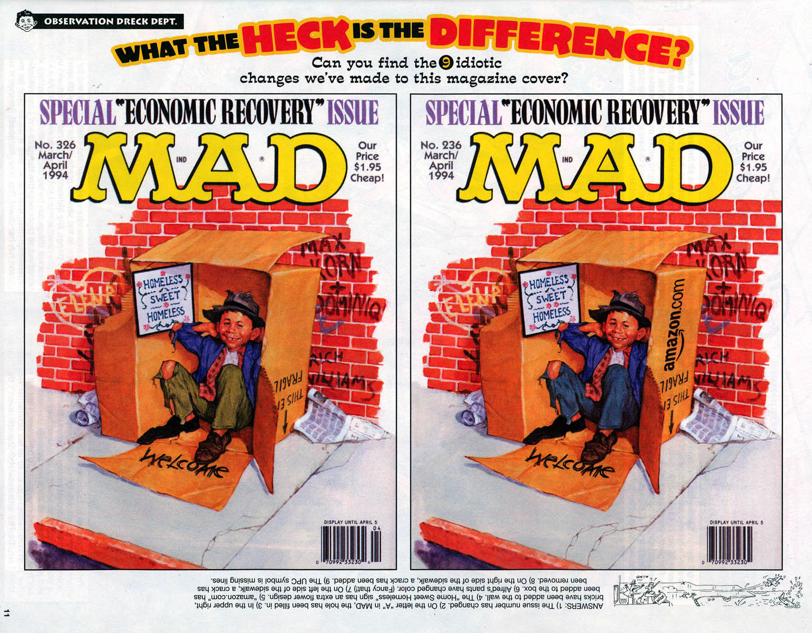 Read online MAD comic -  Issue #489 - 12