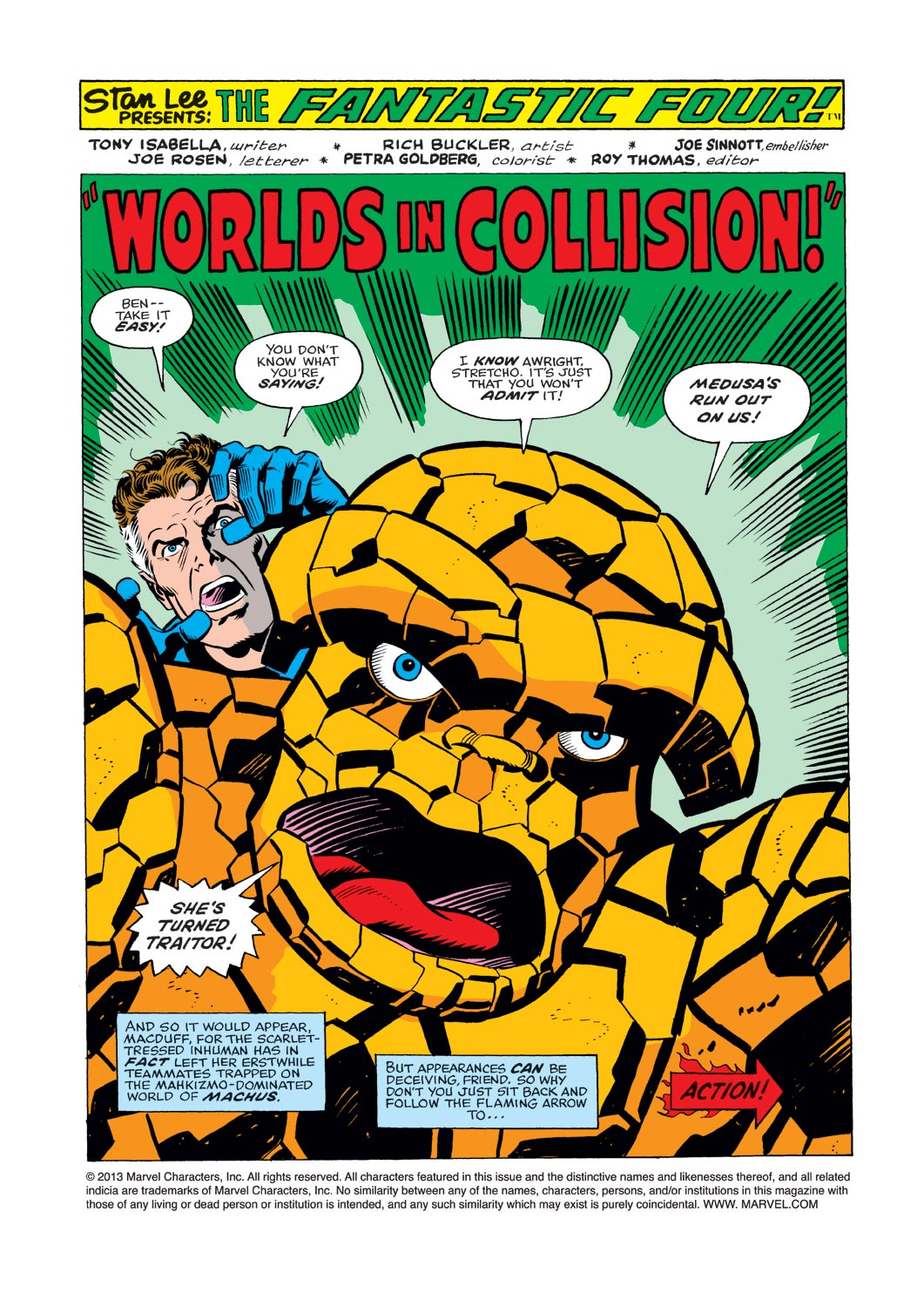 Read online Fantastic Four (1961) comic -  Issue #153 - 2