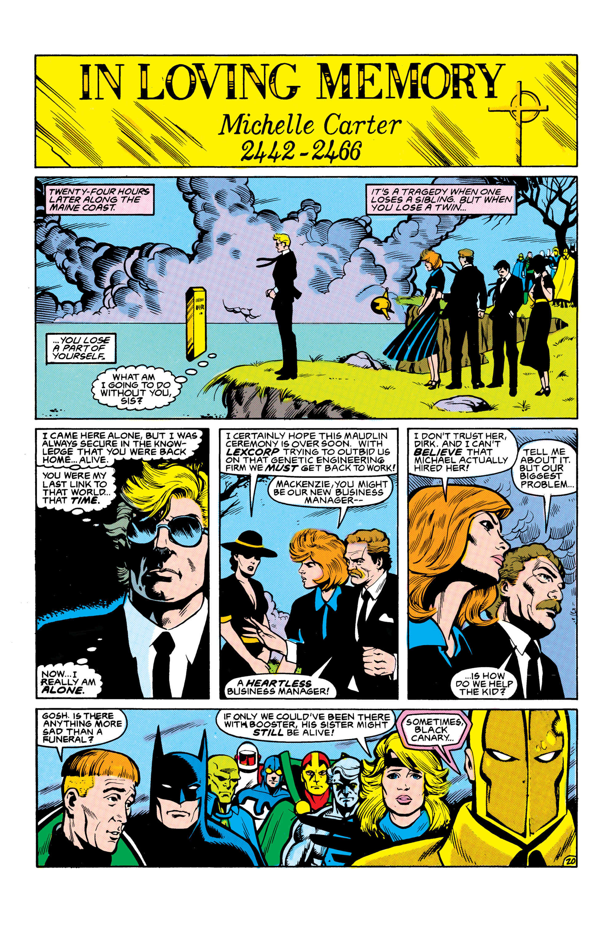 Read online Booster Gold (1986) comic -  Issue #22 - 21