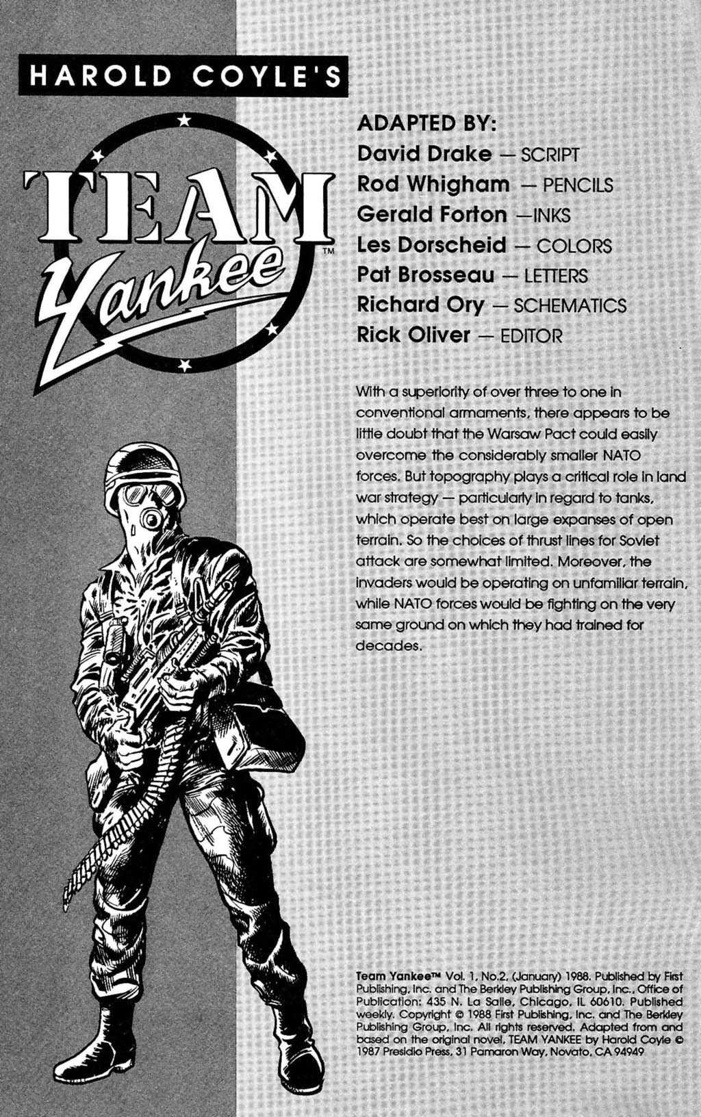 Read online Team Yankee comic -  Issue #2 - 2