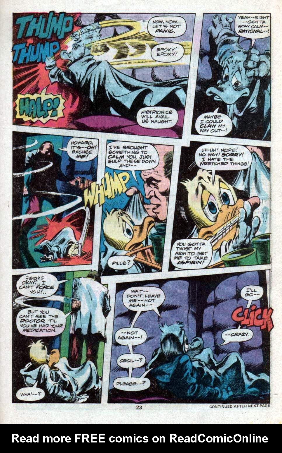 Read online Howard the Duck (1976) comic -  Issue #12 - 14