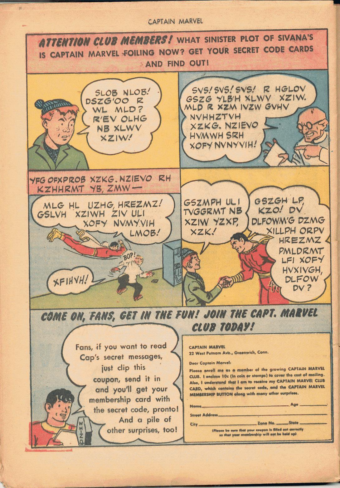 Read online Captain Marvel Adventures comic -  Issue #56 - 36