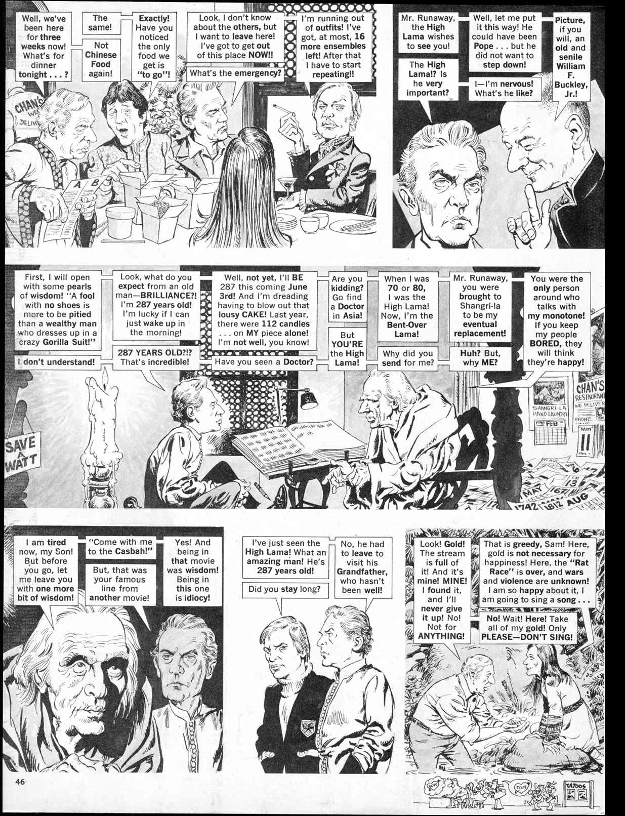 Read online MAD comic -  Issue #163 - 48