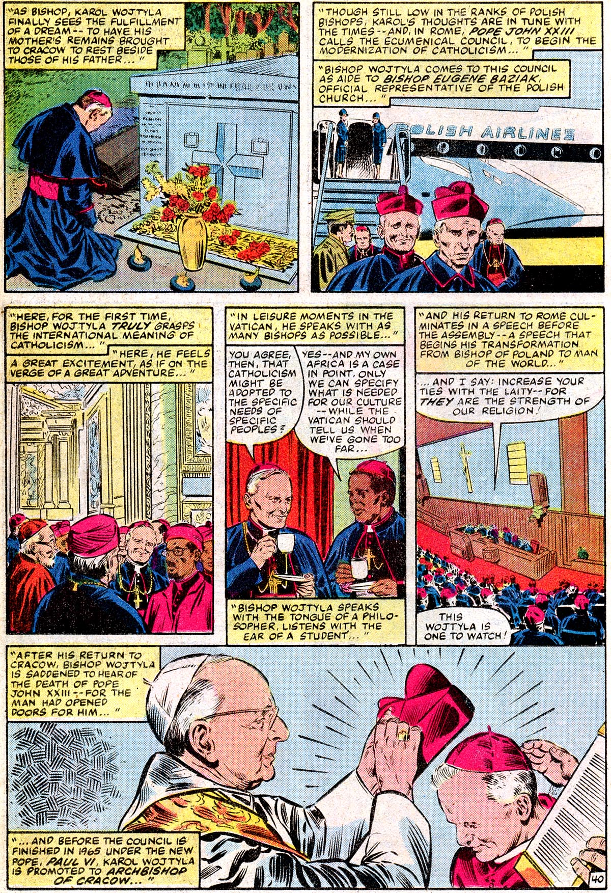 Read online The Life of Pope John Paul II comic -  Issue # Full - 43