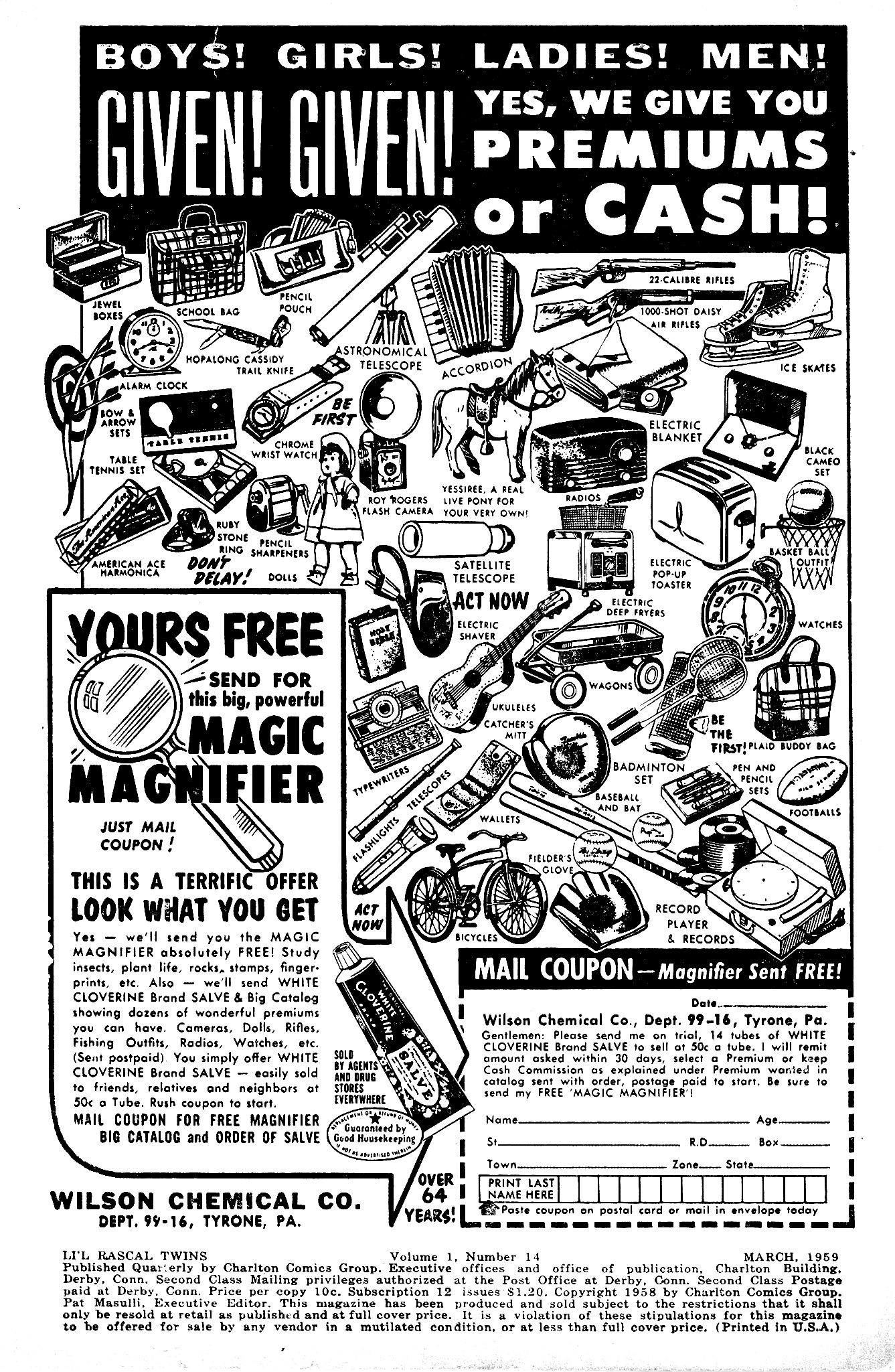 Read online Li'l Rascal Twins comic -  Issue #14 - 2