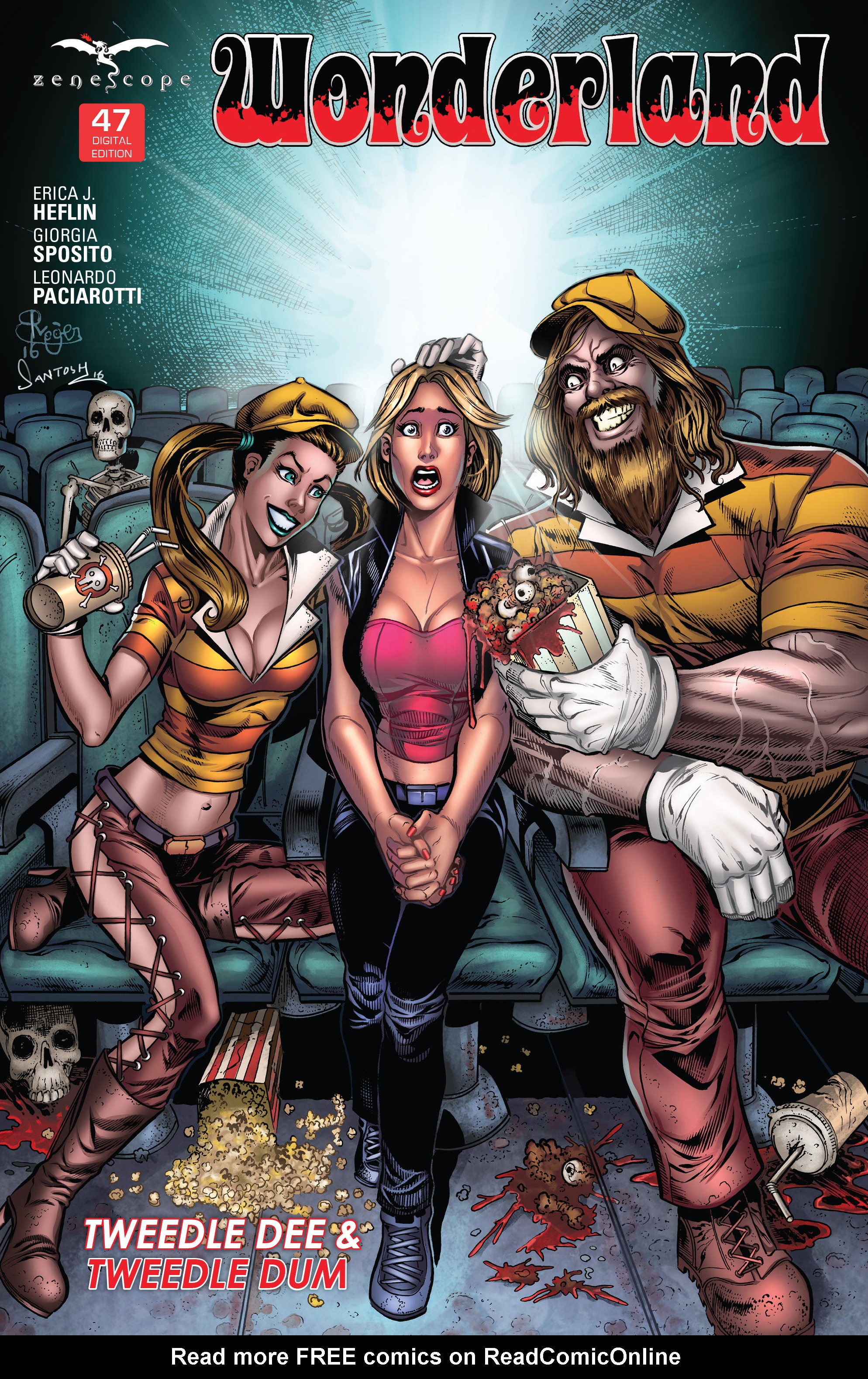 Read online Grimm Fairy Tales presents Wonderland comic -  Issue #47 - 1
