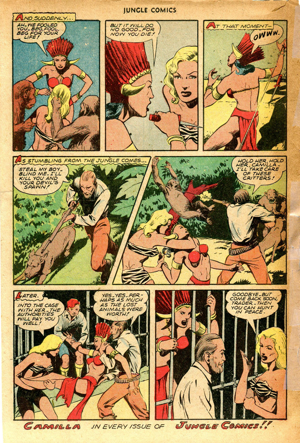 Read online Jungle Comics comic -  Issue #74 - 51