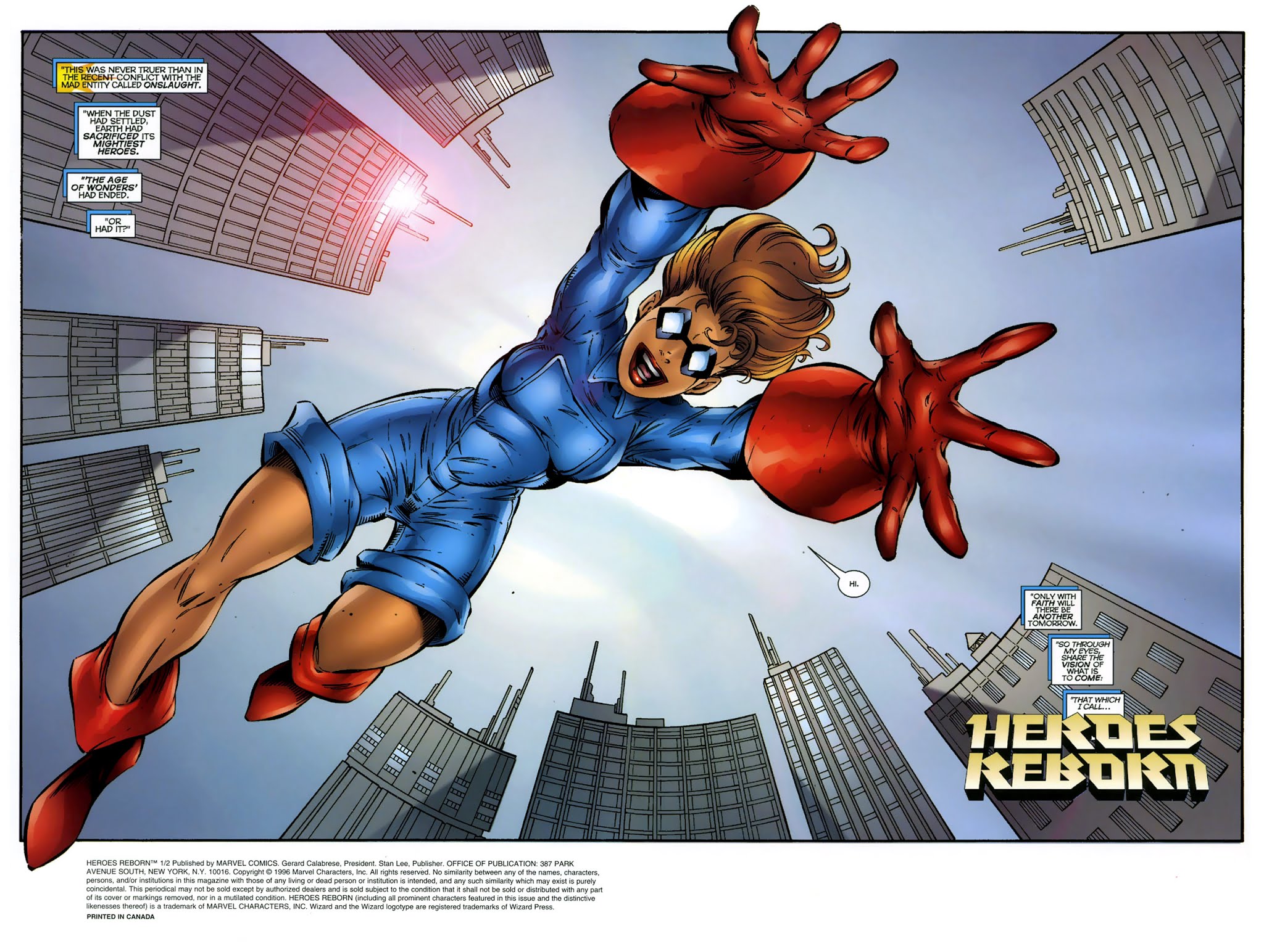 Read online Heroes Reborn comic -  Issue # Full - 4