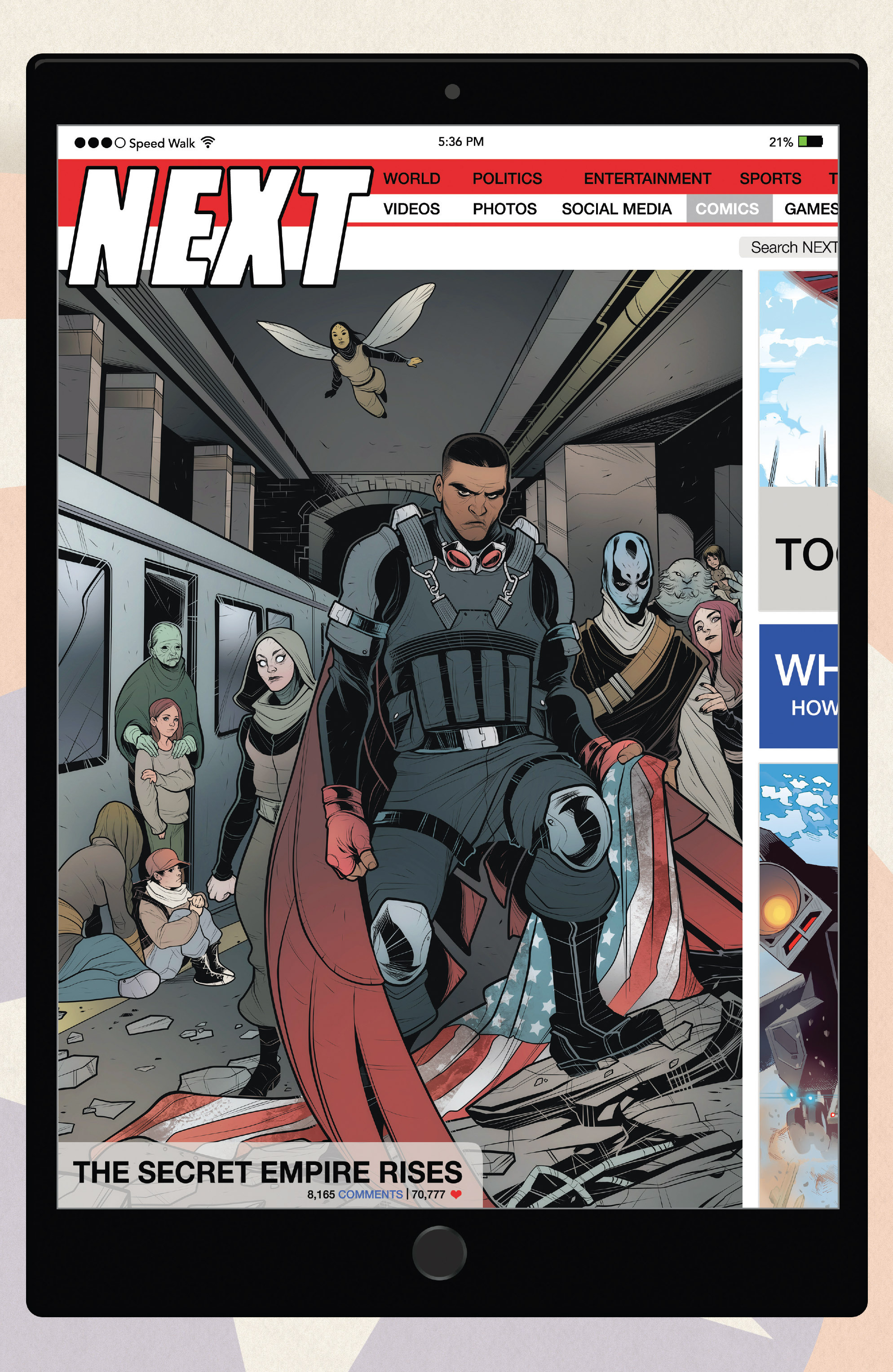 Read online Captain America: Sam Wilson comic -  Issue #21 - 23