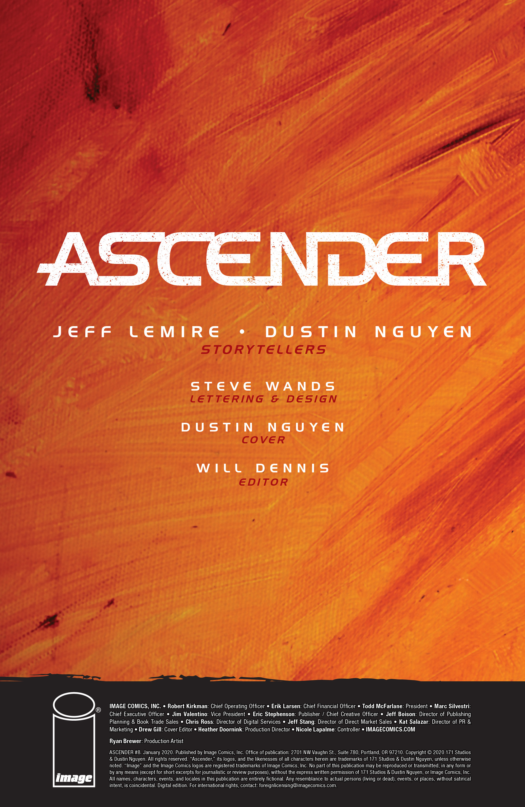 Read online Ascender comic -  Issue #8 - 2