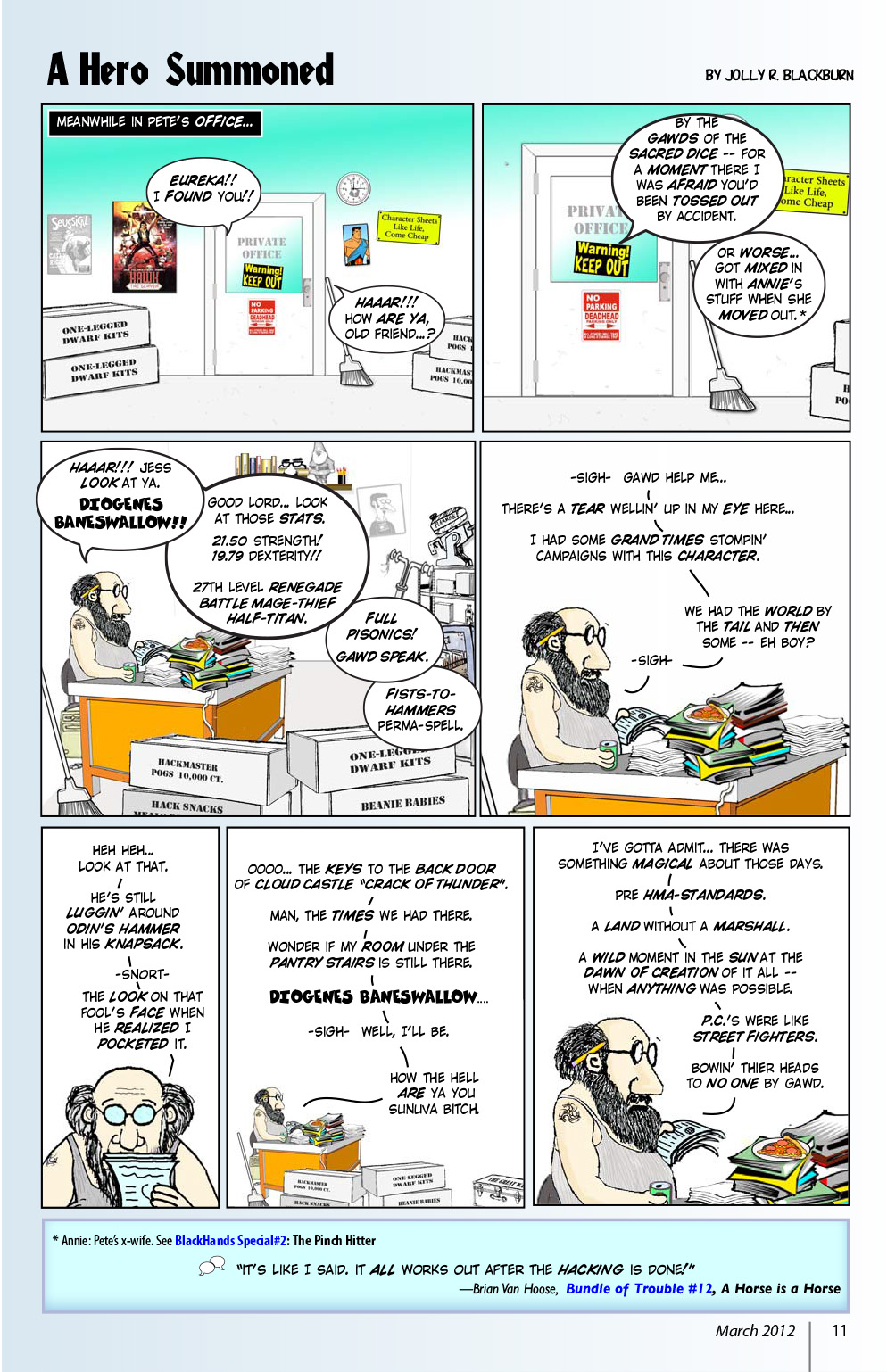 Read online Knights of the Dinner Table comic -  Issue #185 - 13