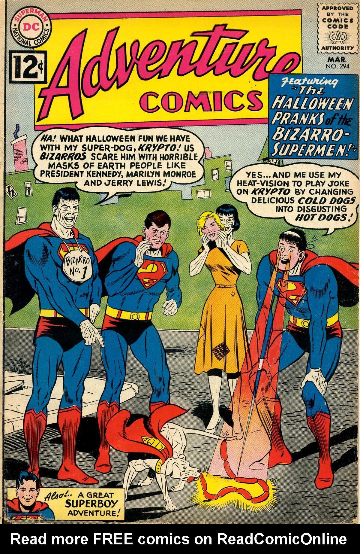 Read online Adventure Comics (1938) comic -  Issue #294 - 1