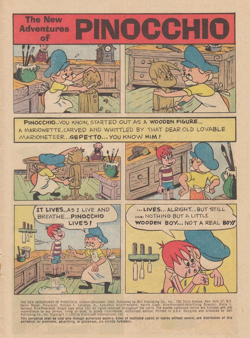 Read online TV's New Adventures of Pinocchio comic -  Issue #1 - 3