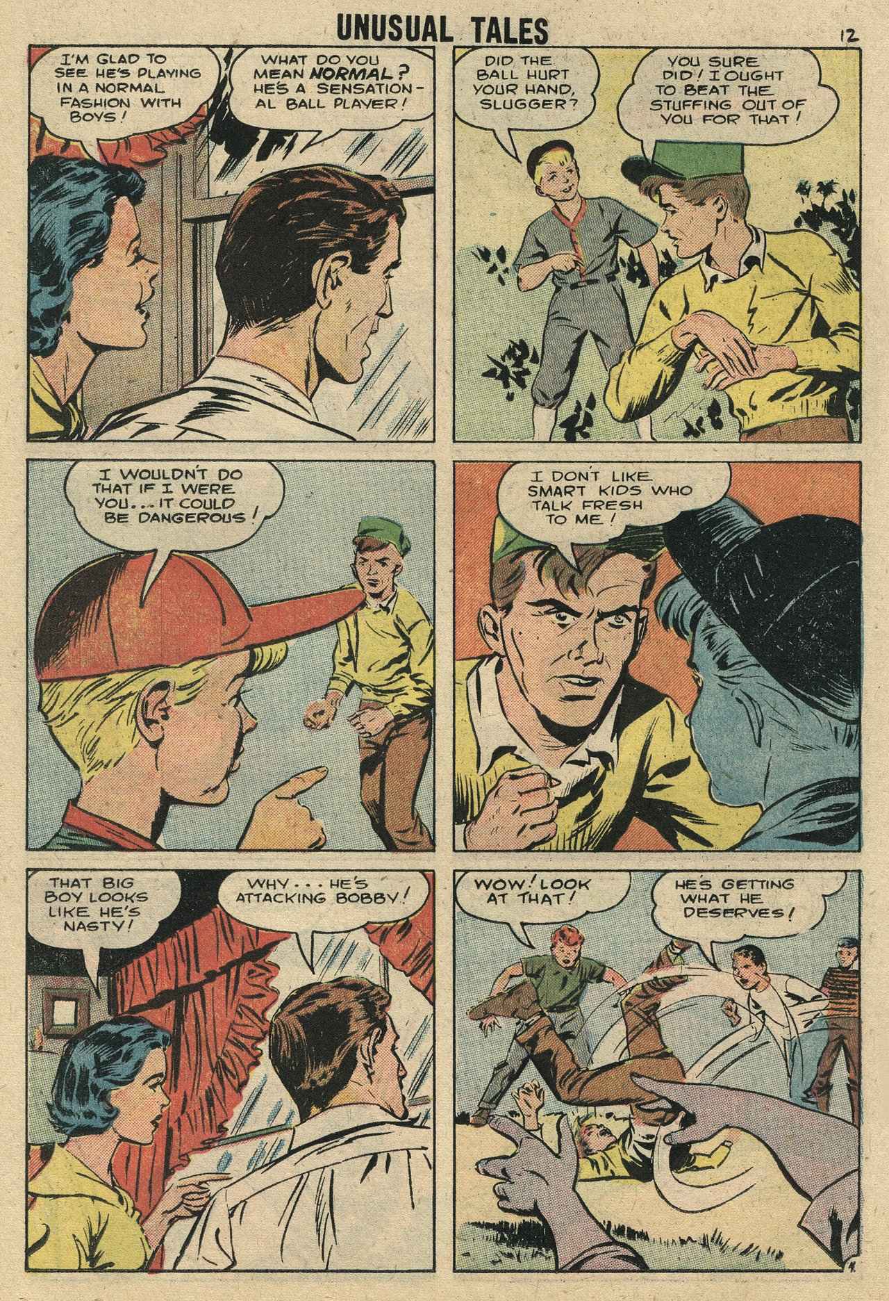 Read online Unusual Tales comic -  Issue #14 - 14