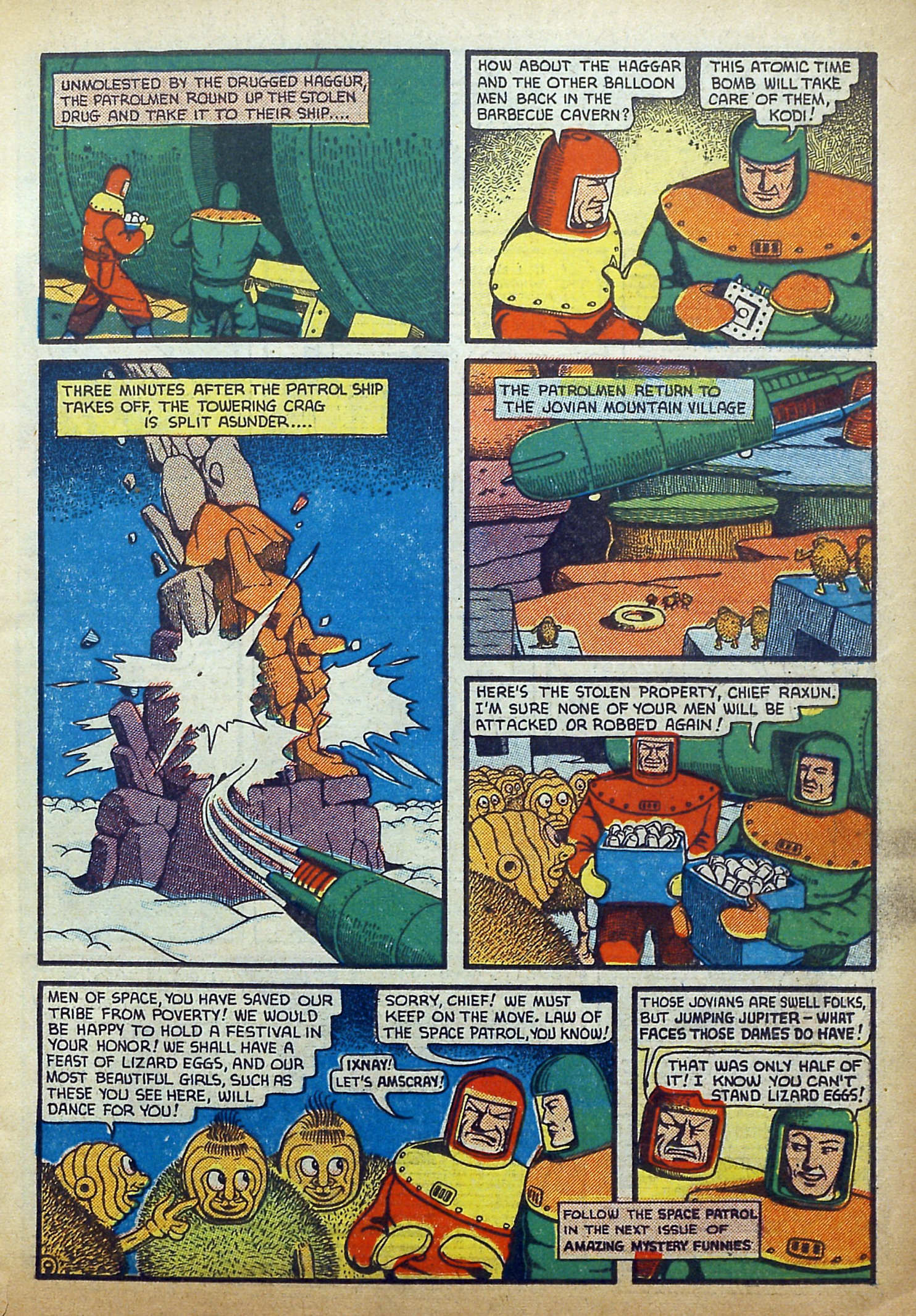 Read online Amazing Mystery Funnies comic -  Issue #21 - 16
