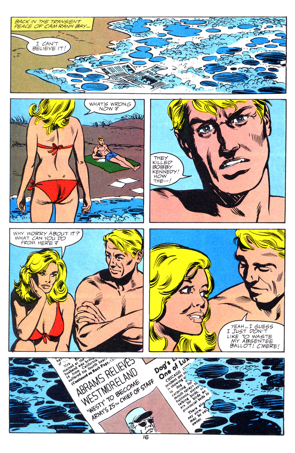 Read online The 'Nam comic -  Issue #29 - 18