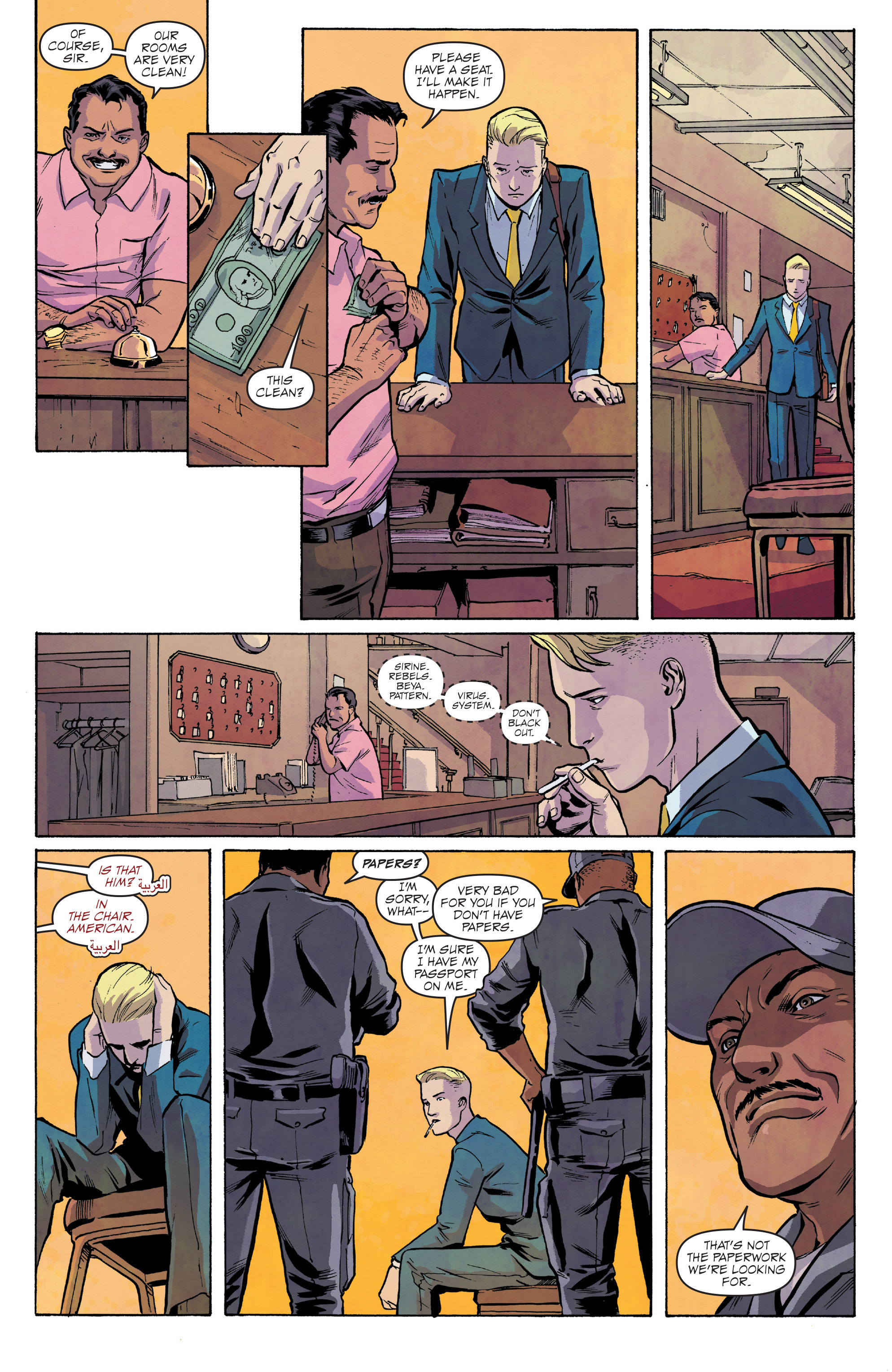 Read online Hacktivist comic -  Issue #3 - 4