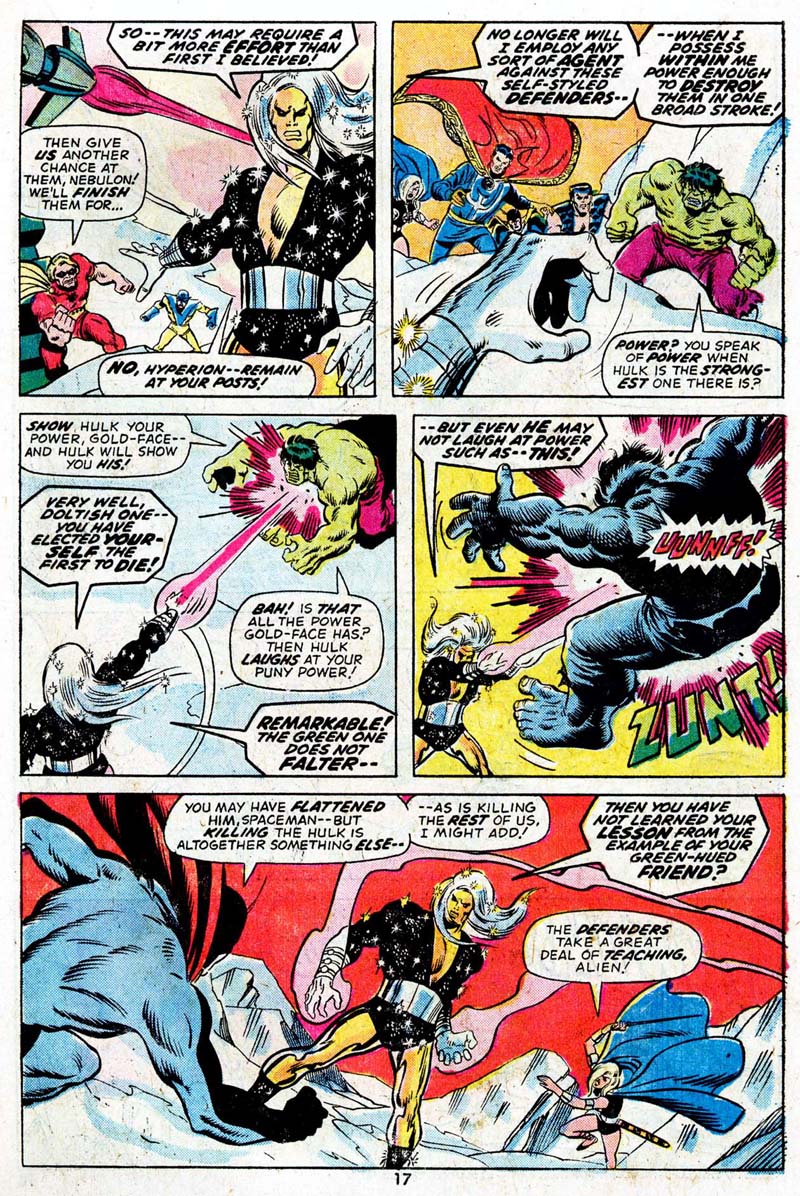 Read online The Defenders (1972) comic -  Issue #14 - 11