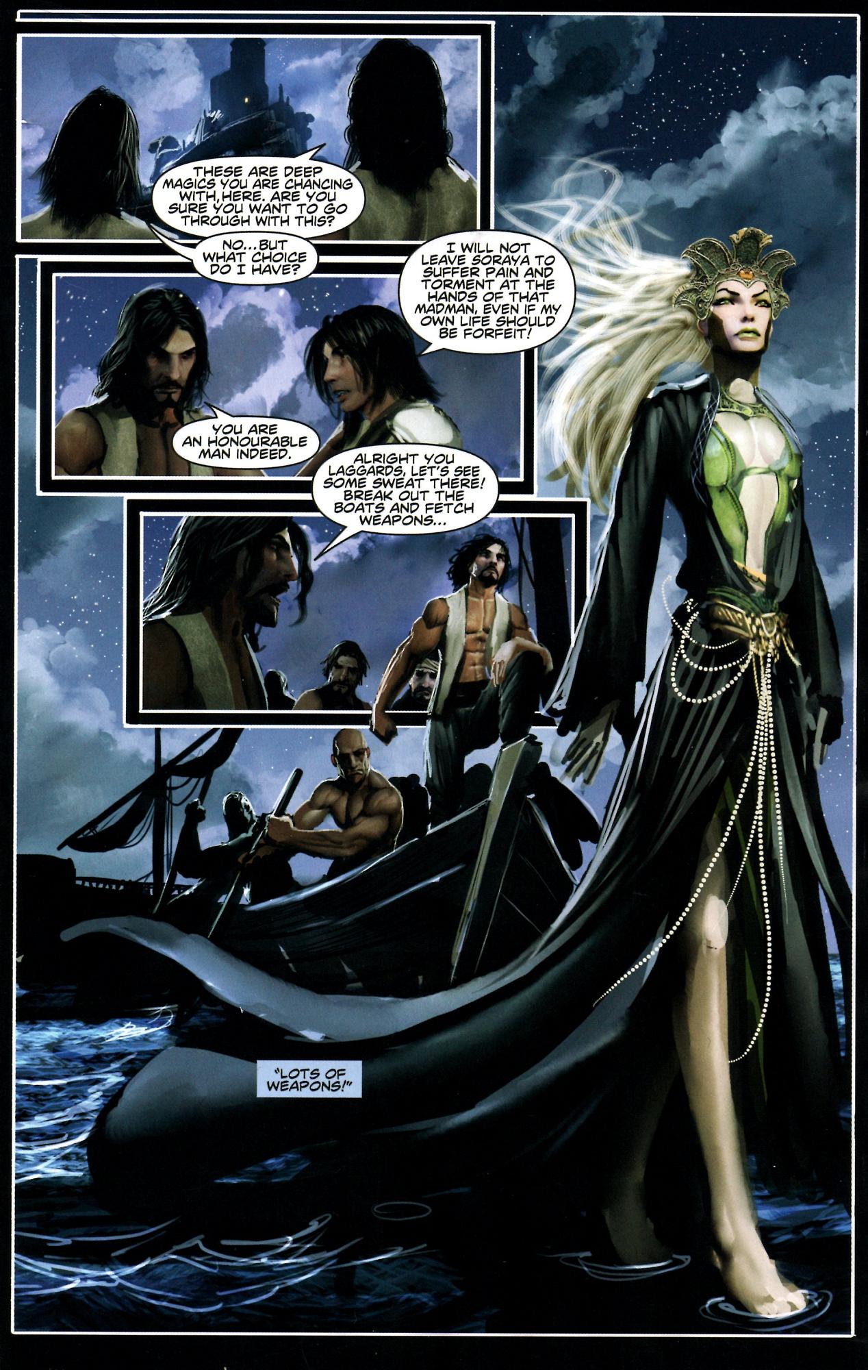 Read online Aladdin: Legacy Of The Lost comic -  Issue #3 - 12